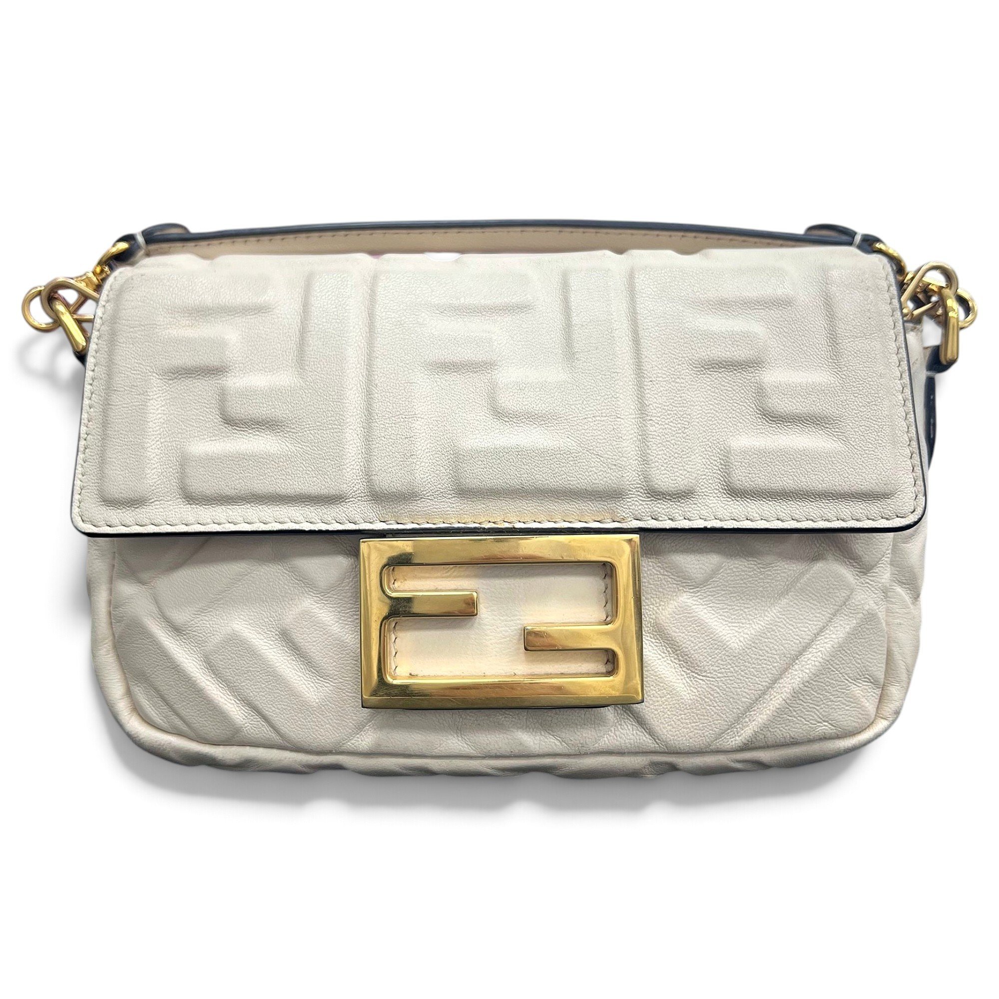 Baguette leather handbag
