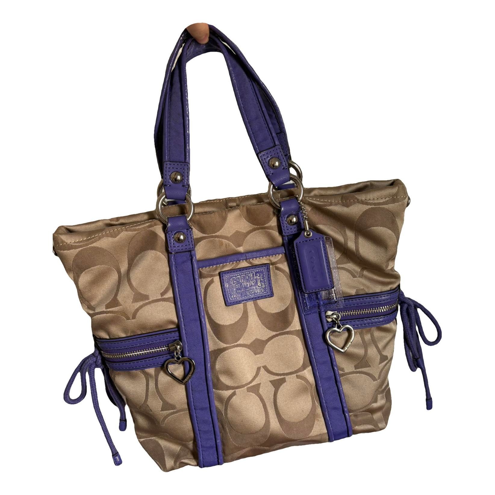 Signature Sufflette cloth handbag