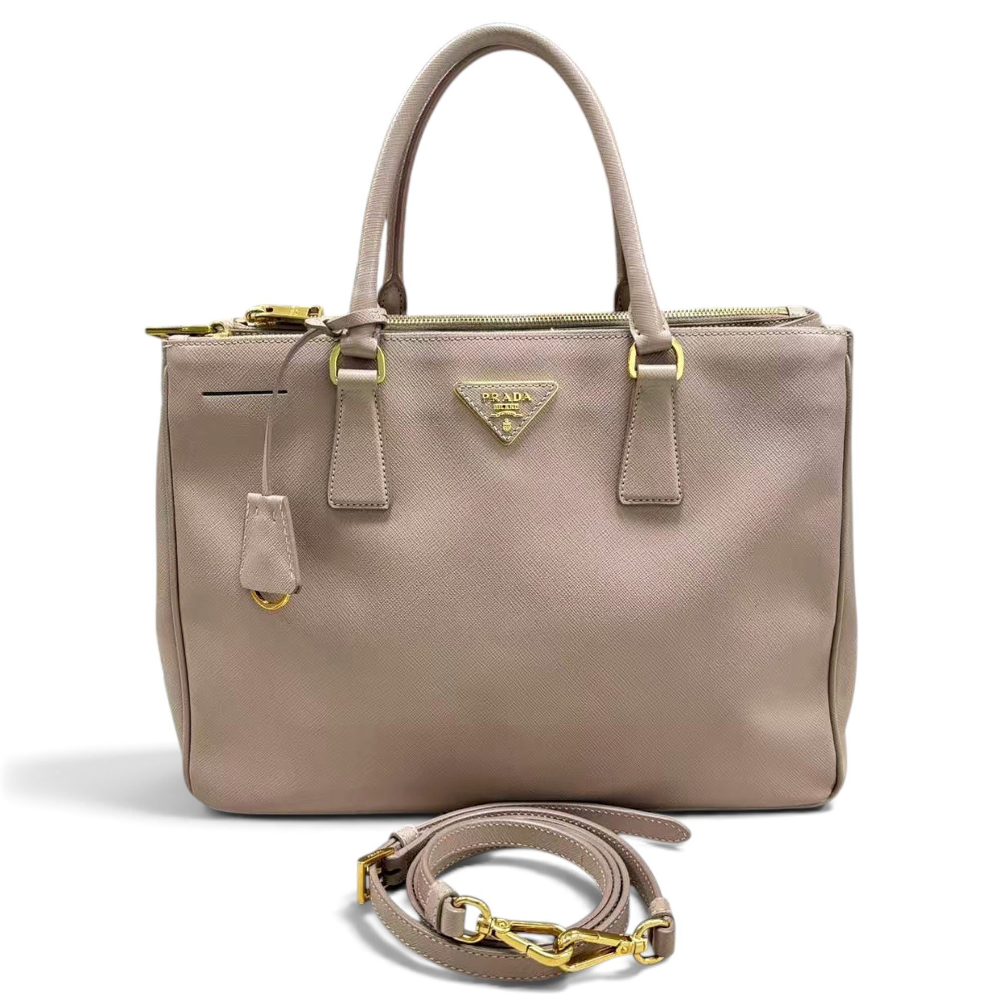 Galleria leather handbag