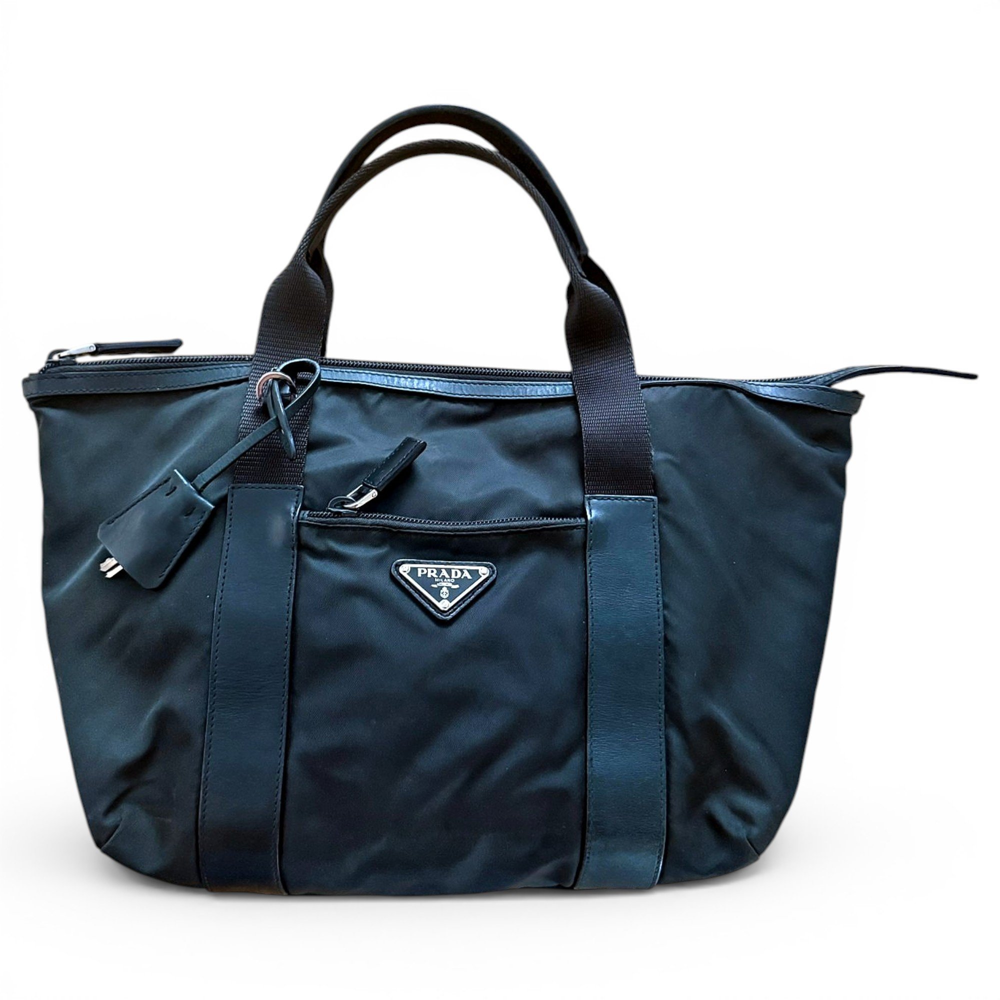 Leather handbag