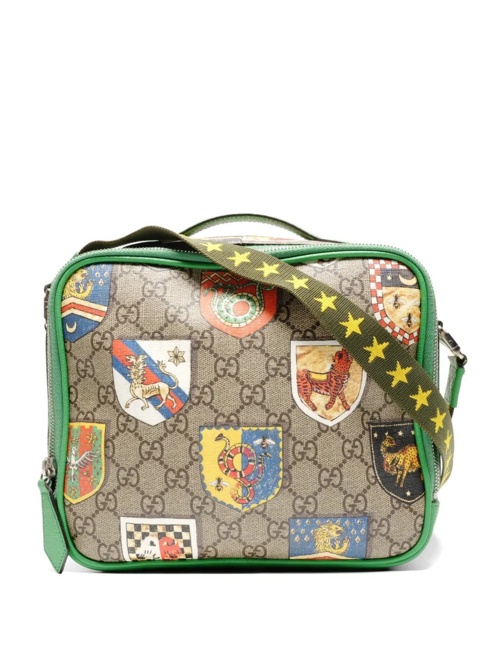2015-2025 GG Supreme heraldic-print shoulder bag