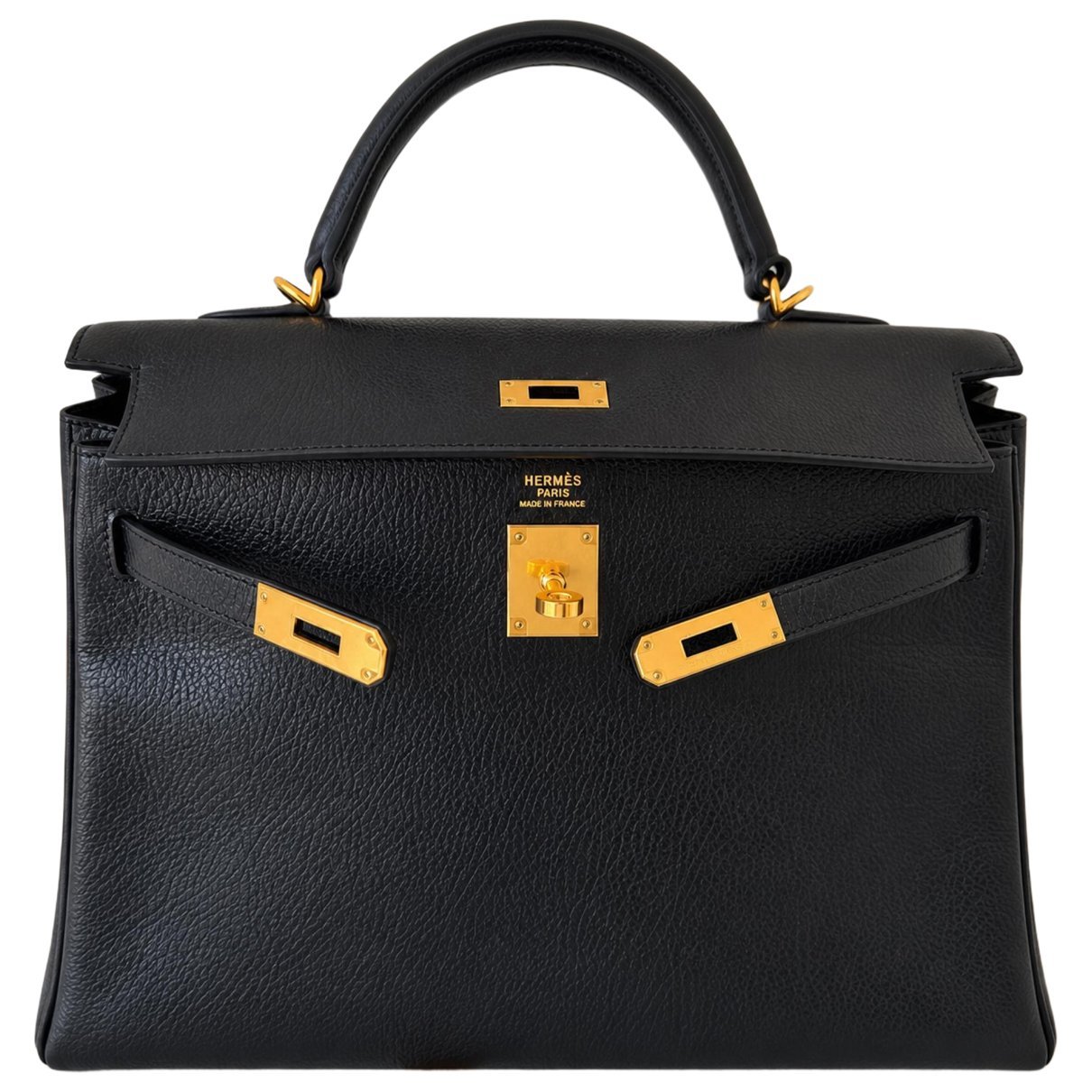 Kelly 35 leather handbag