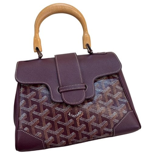 Goyard Saïgon leather tote