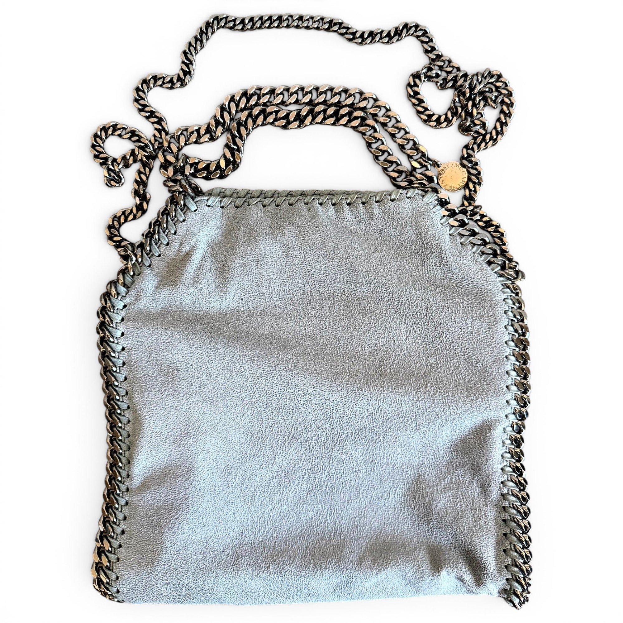 Stella McCartney Falabella vegan leather clutch bag