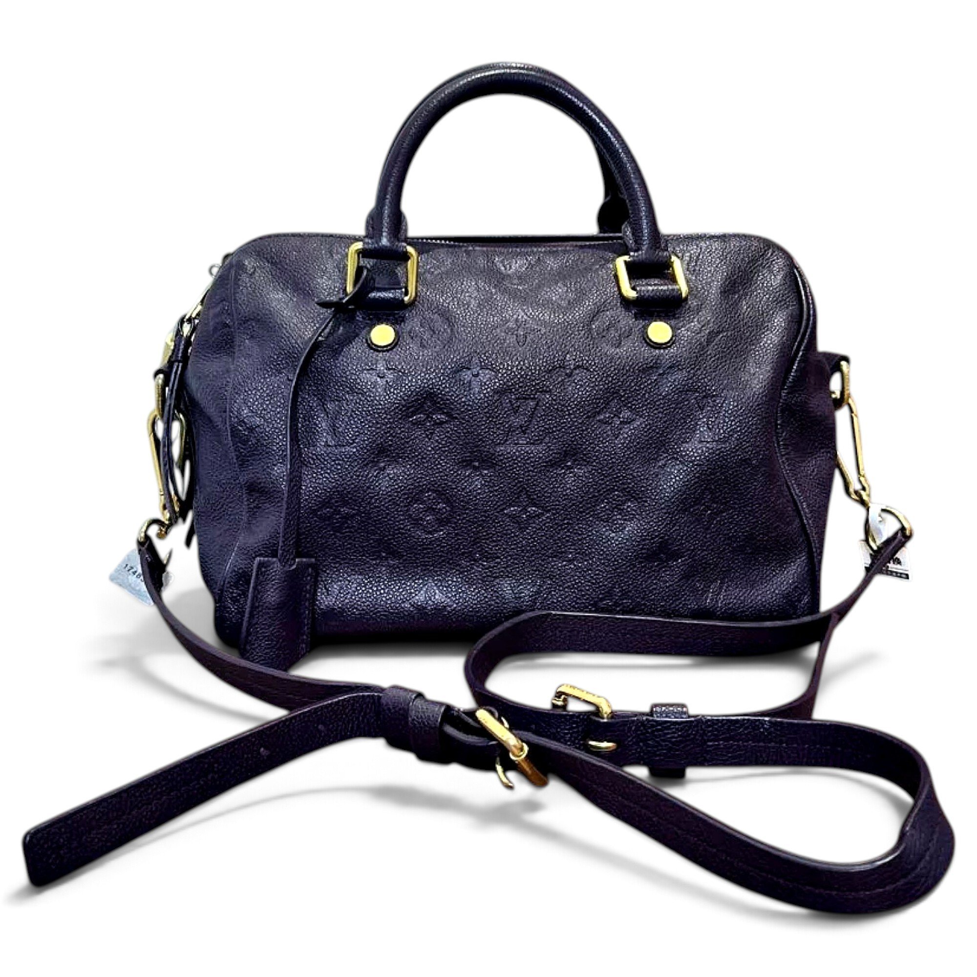 Speedy leather bag