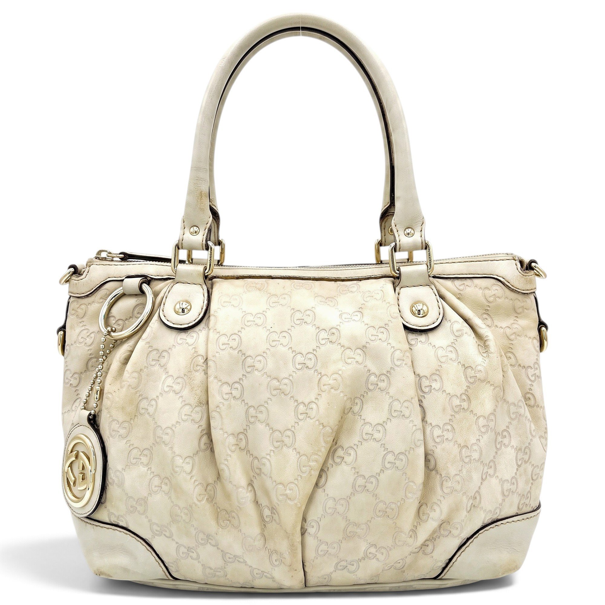 Leather handbag