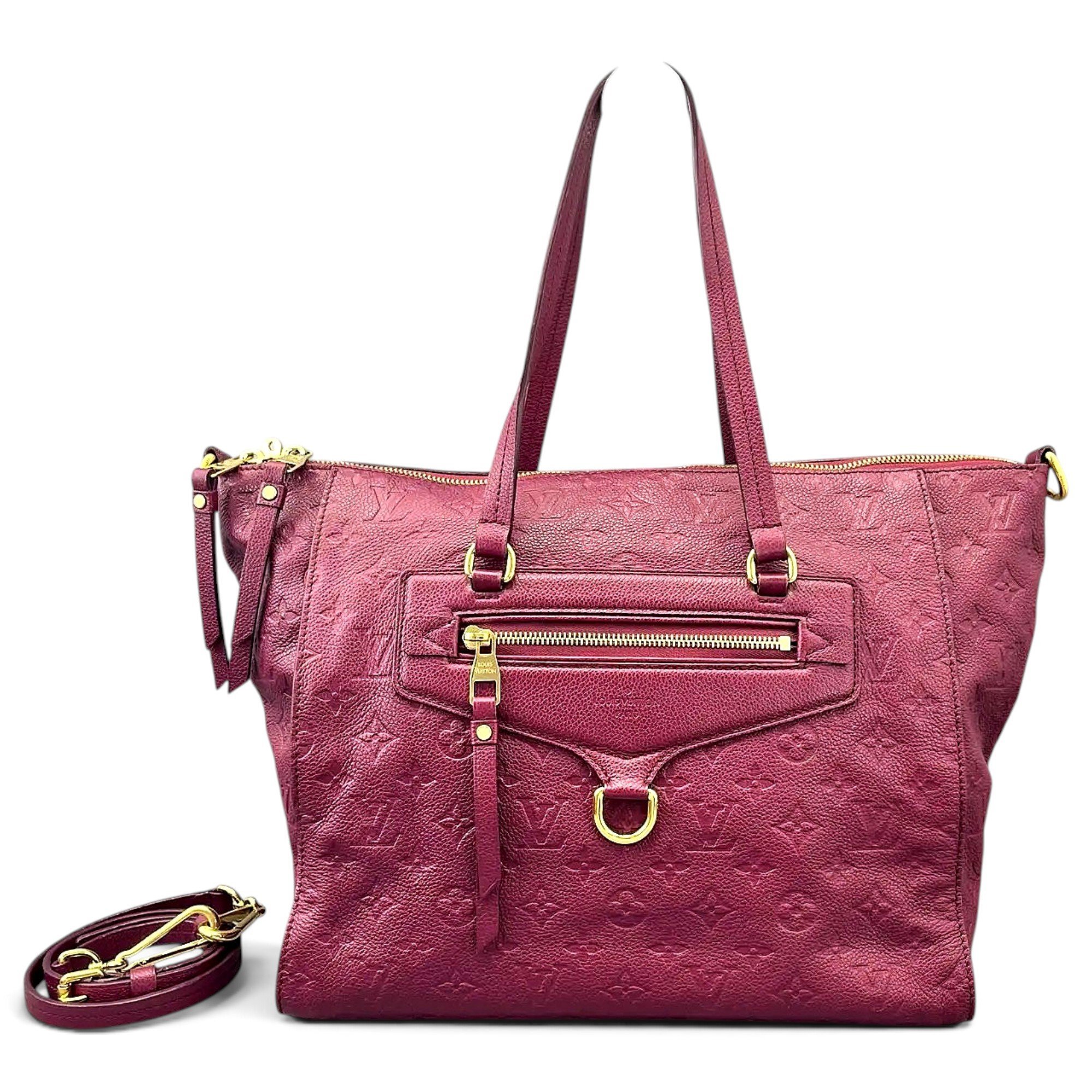 Lumineuse leather crossbody bag