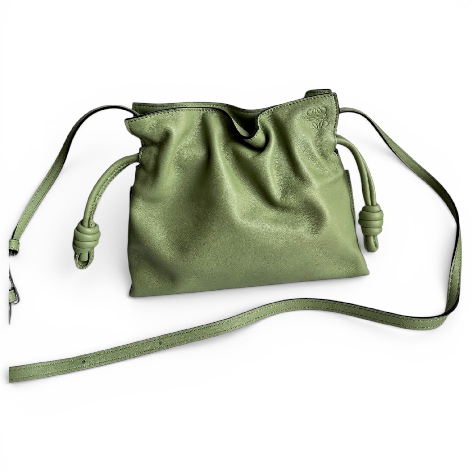 Flamenco leather handbag