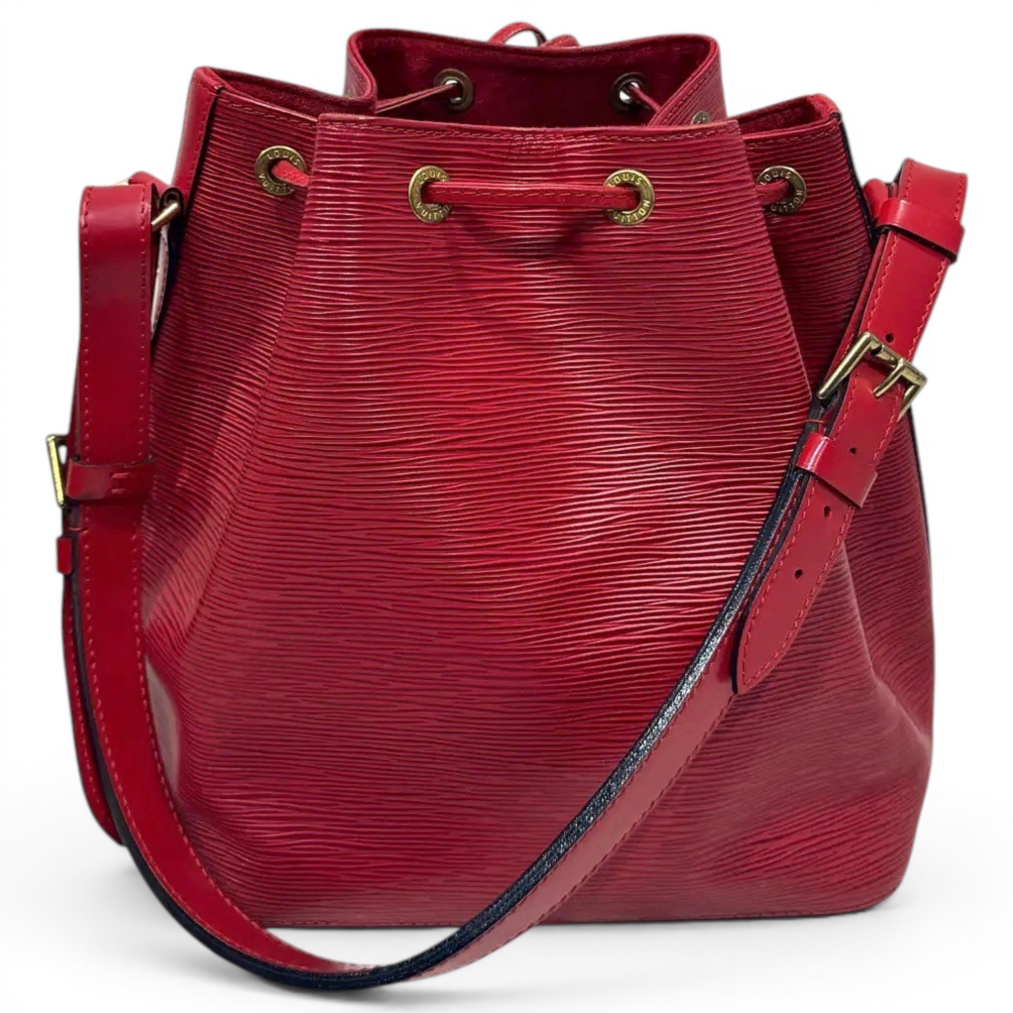 Poche Noé leather handbag
