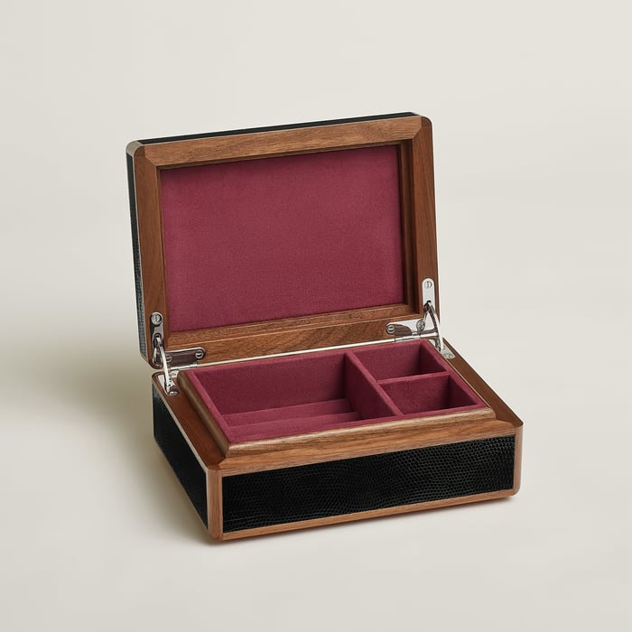 Noir Amalthee Ring Box, Small Model
