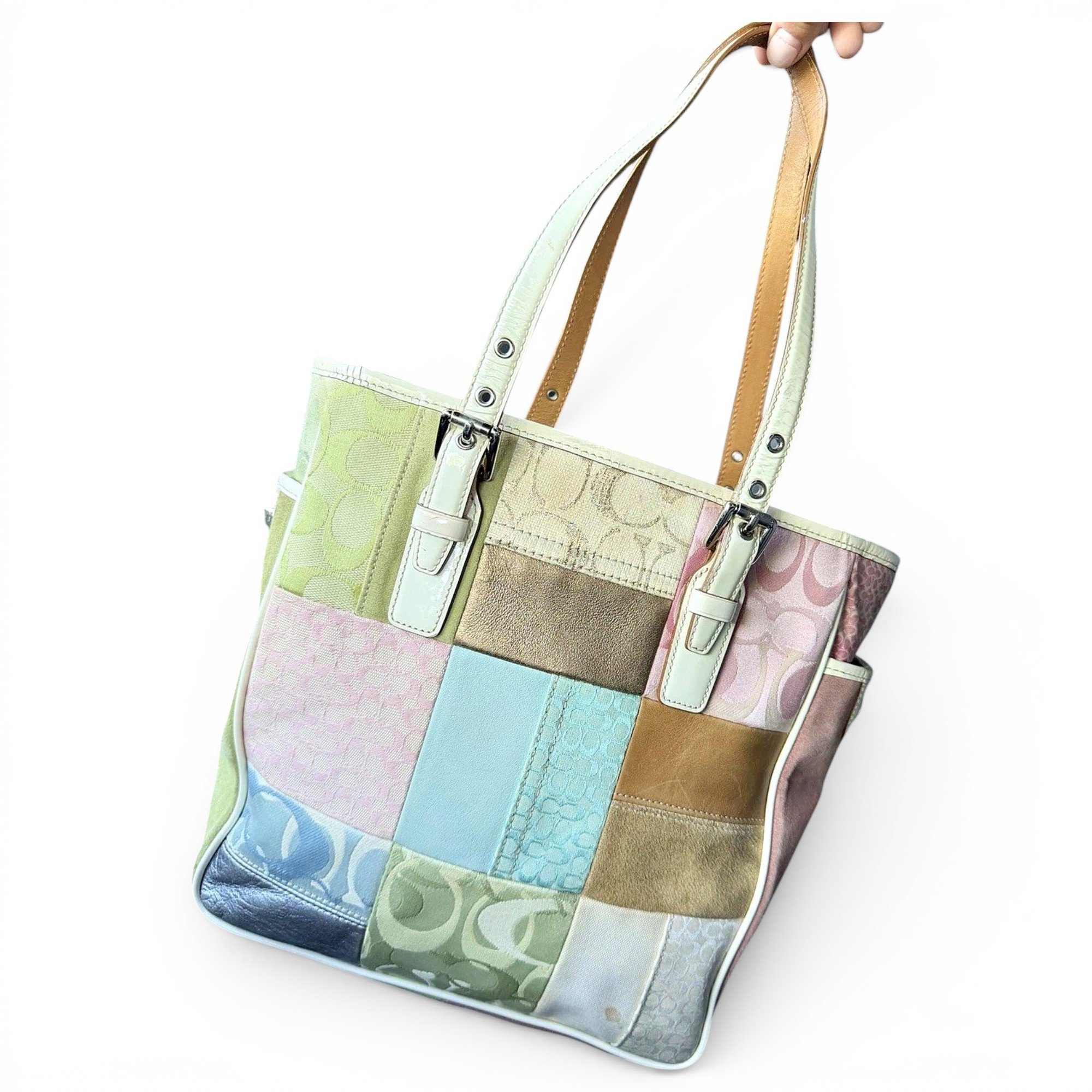 Leather handbag