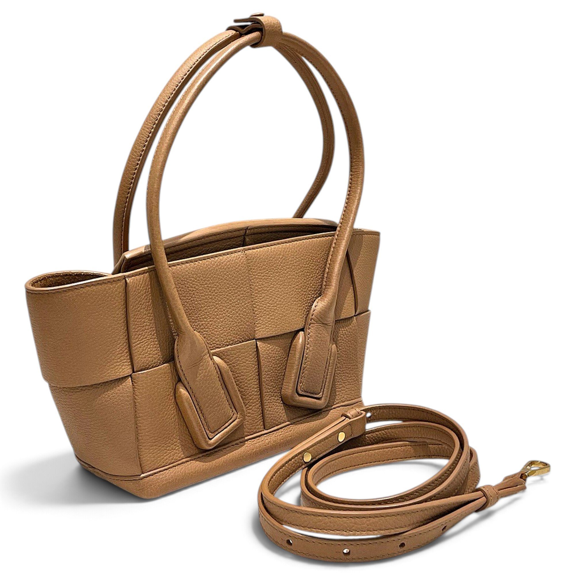 Arco leather handbag