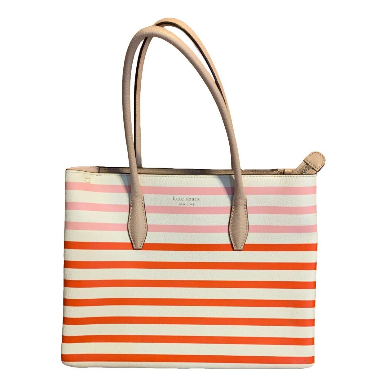 Leather tote