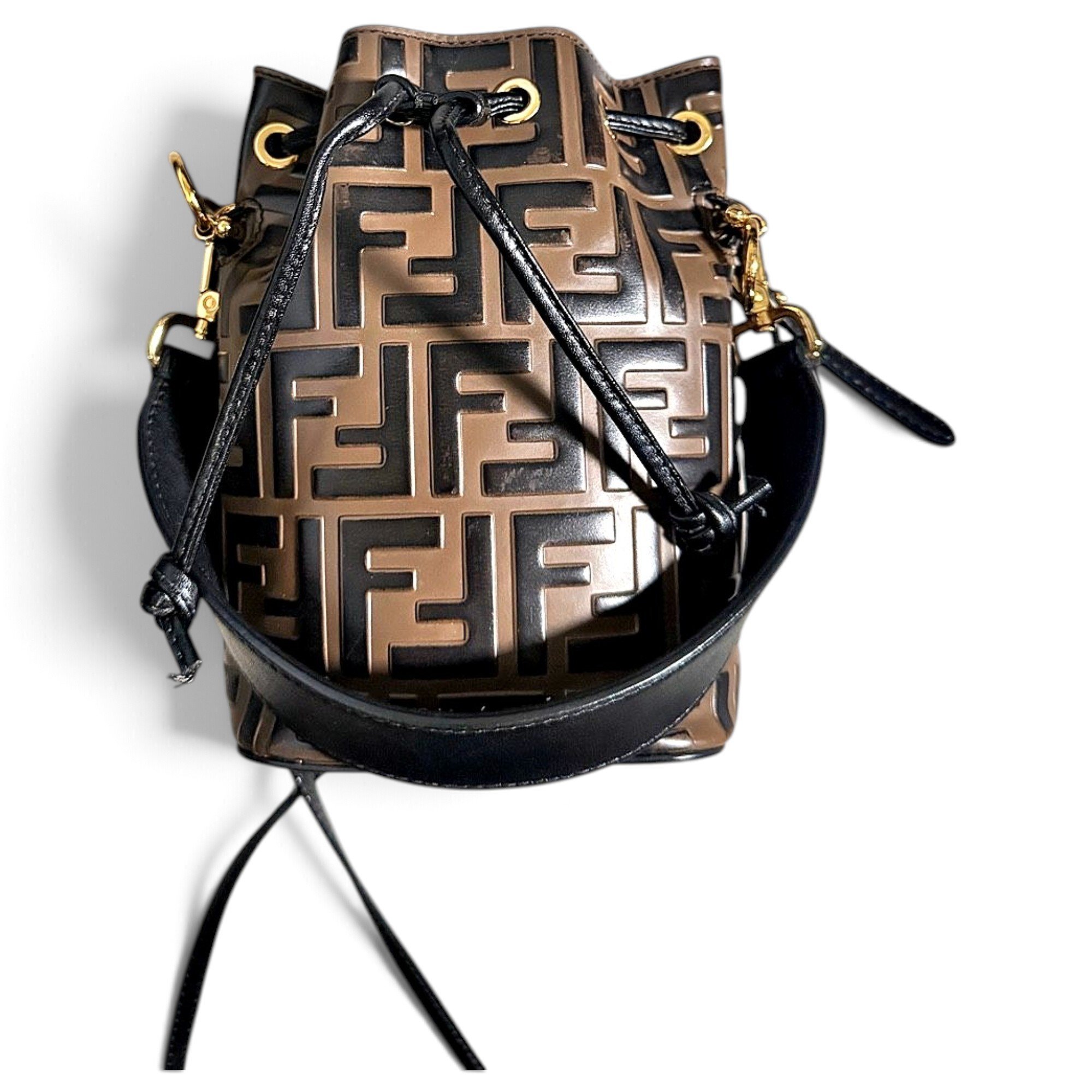 Mon Trésor leather handbag