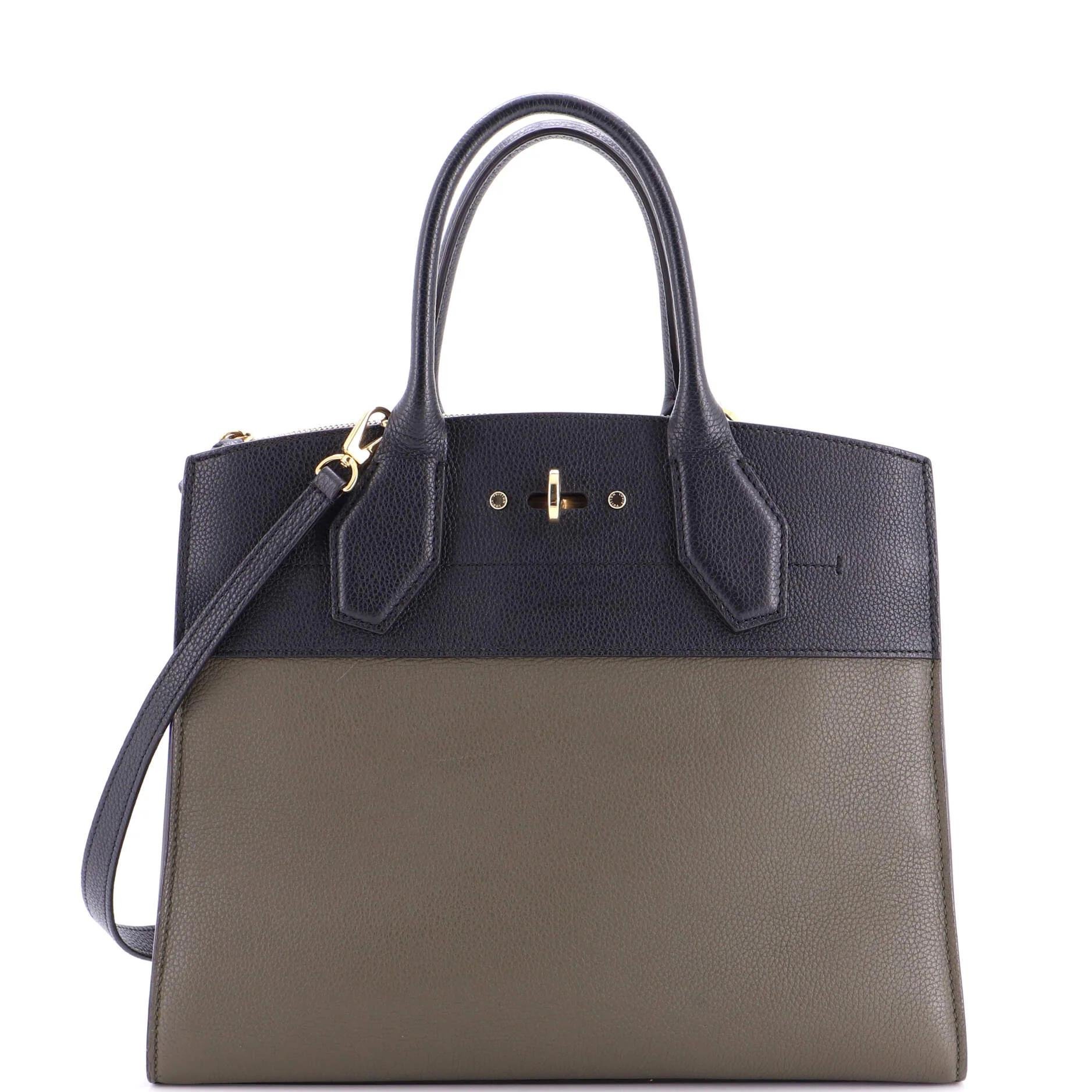 Leather tote