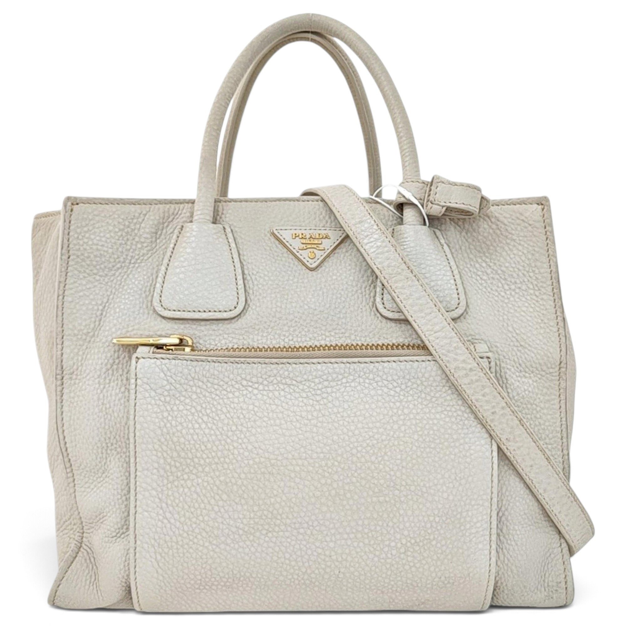 Leather handbag