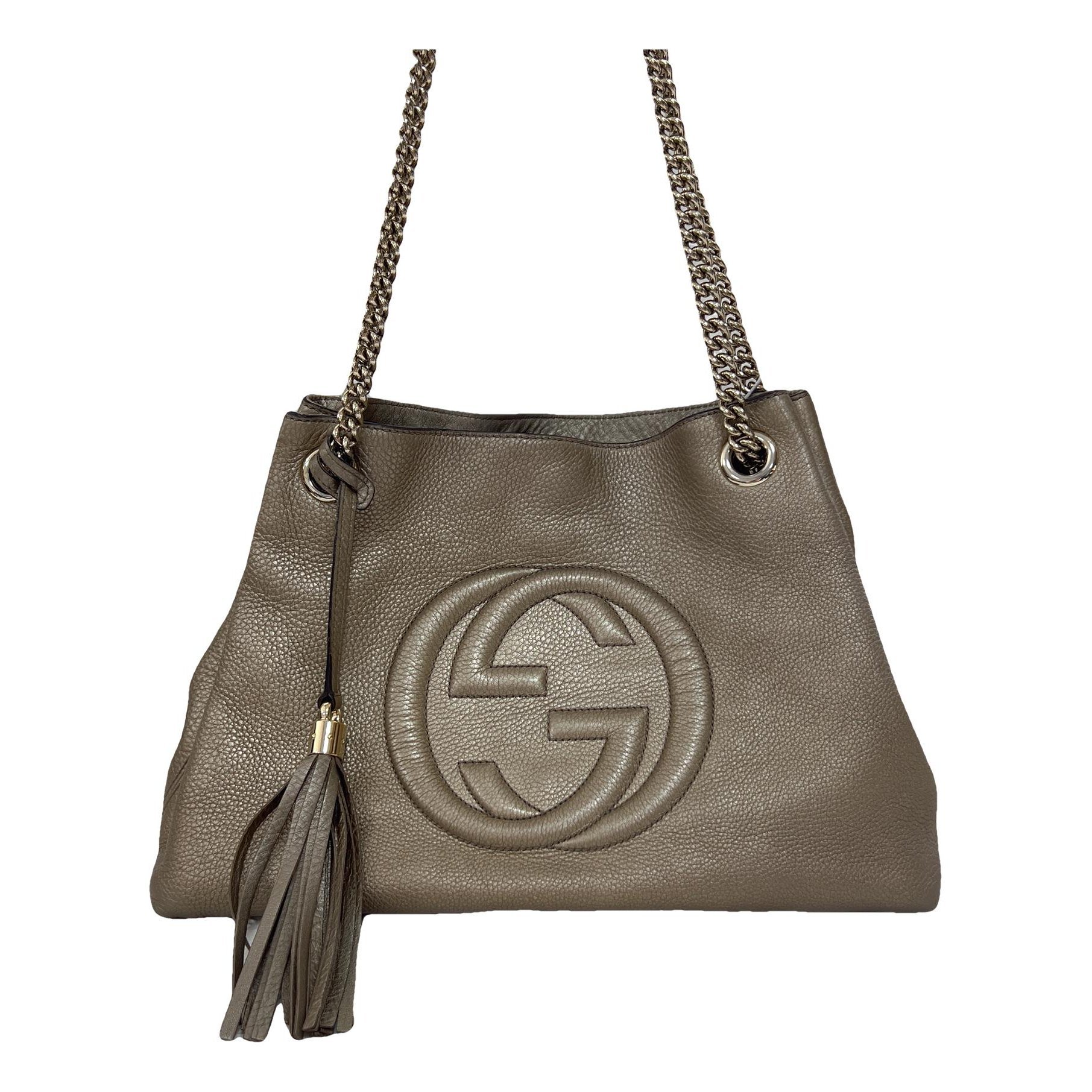 Soho leather tote