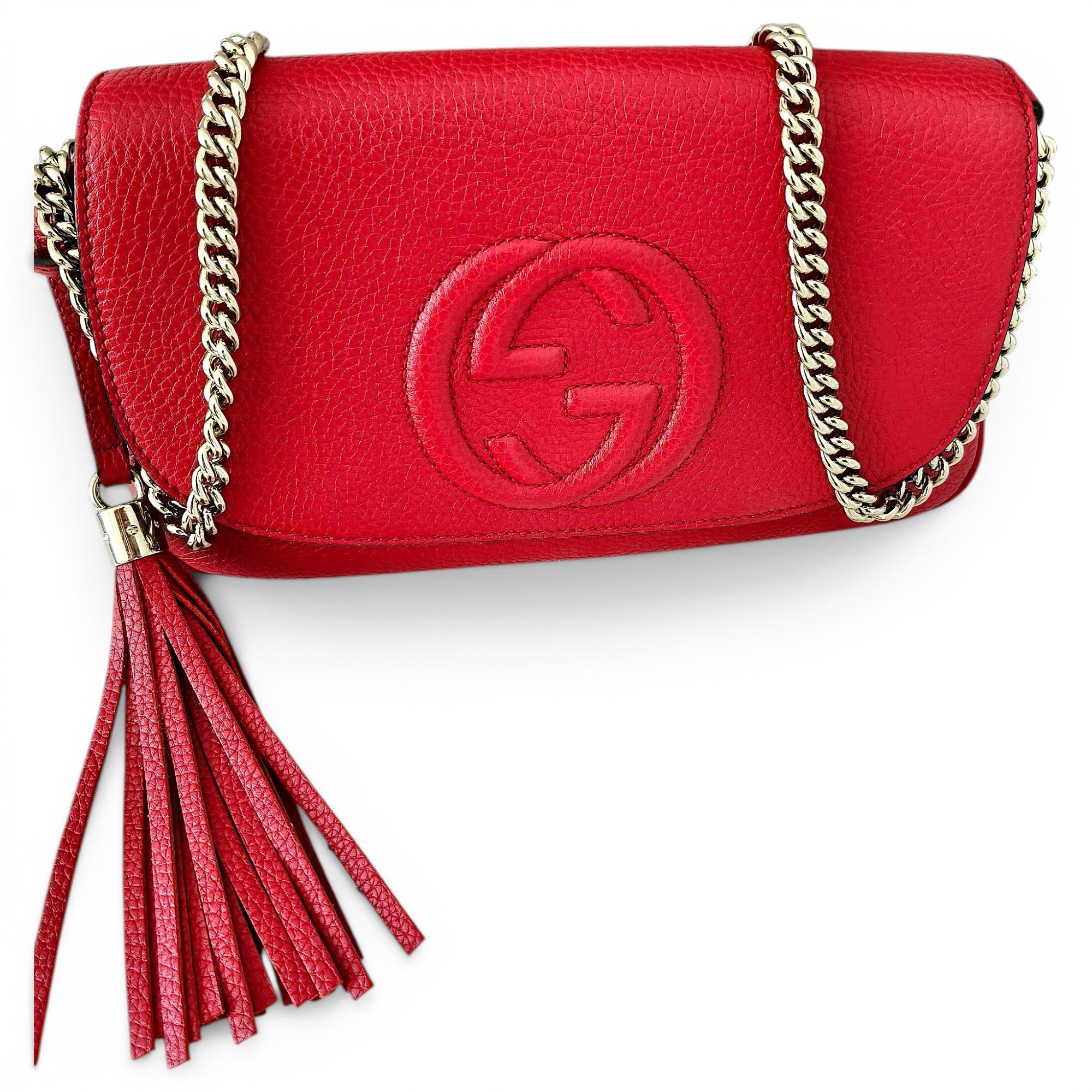 Soho Long Flap leather crossbody bag