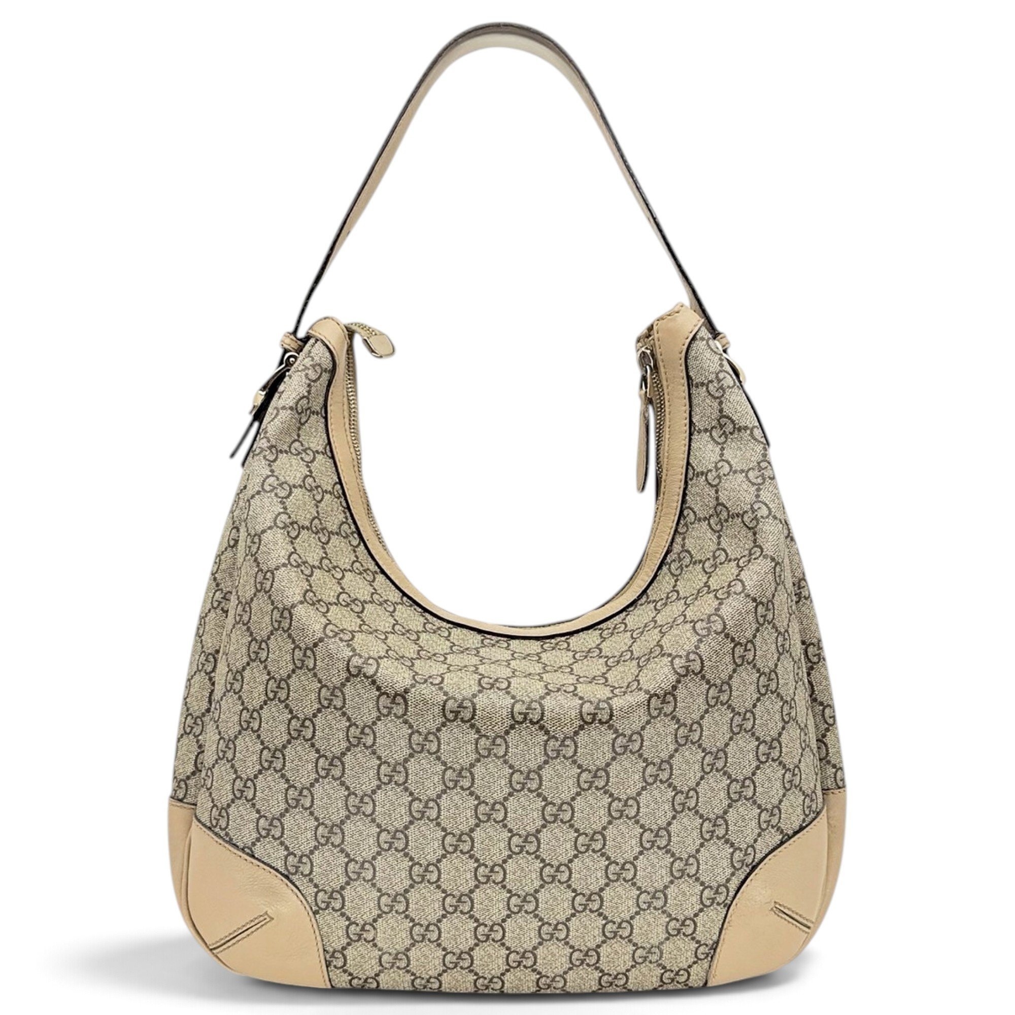 Hobo leather handbag