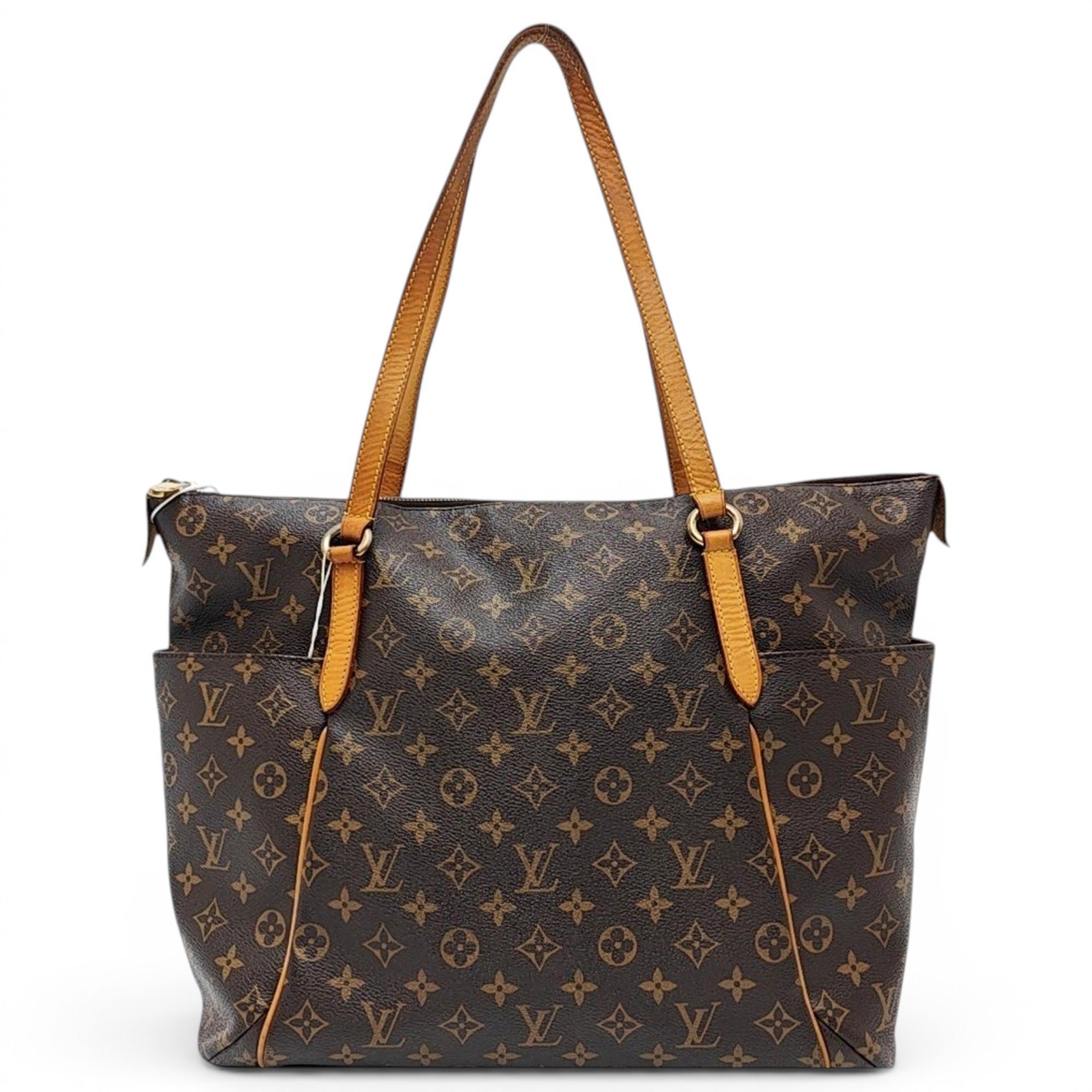 Totally leather handbag