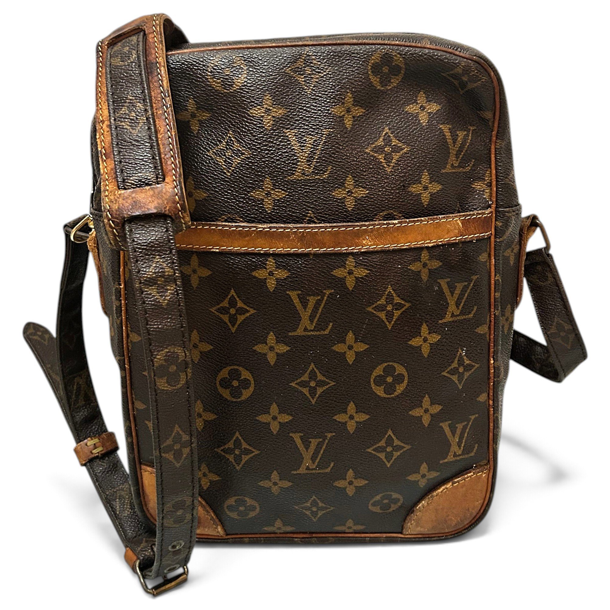 Danube leather crossbody bag