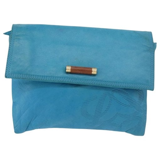 Anagram leather handbag