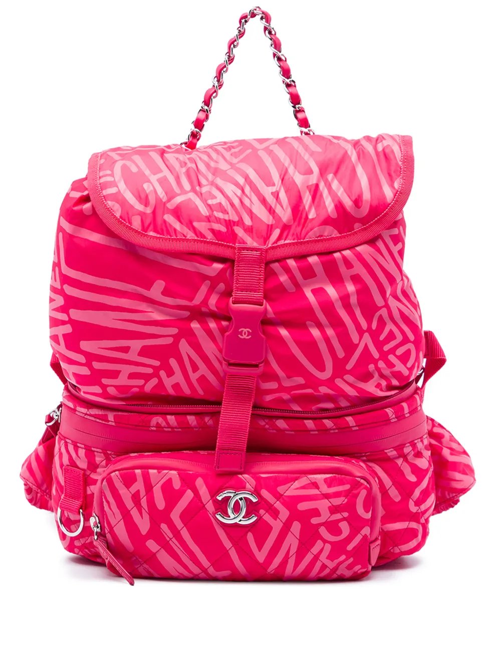 2021-2026 Printed Nylon Coco Neige Convertible backpack