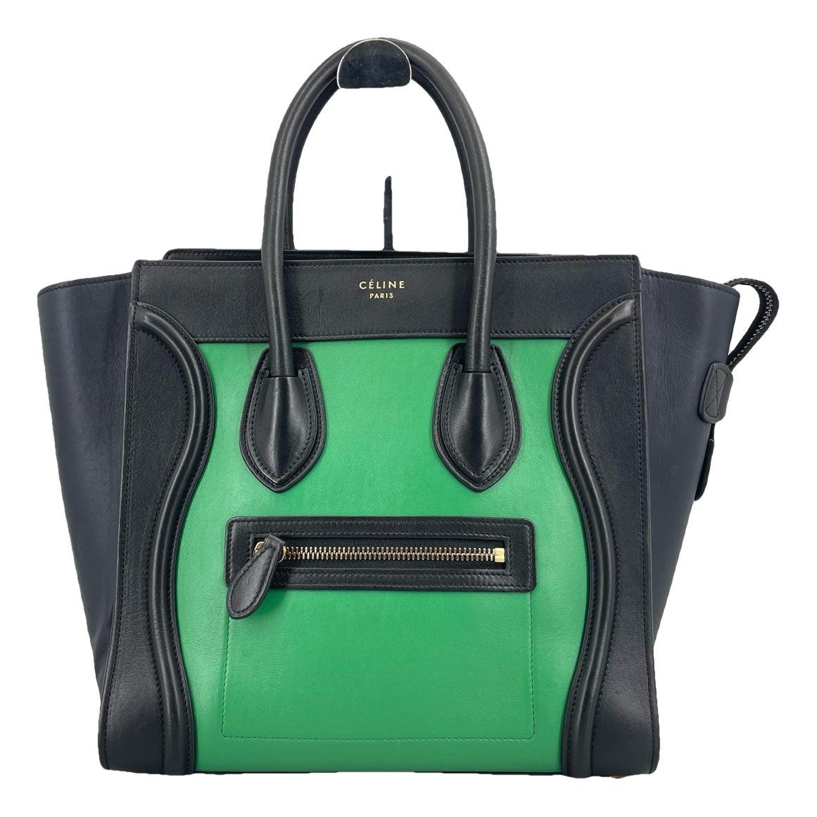 Luggage leather handbag