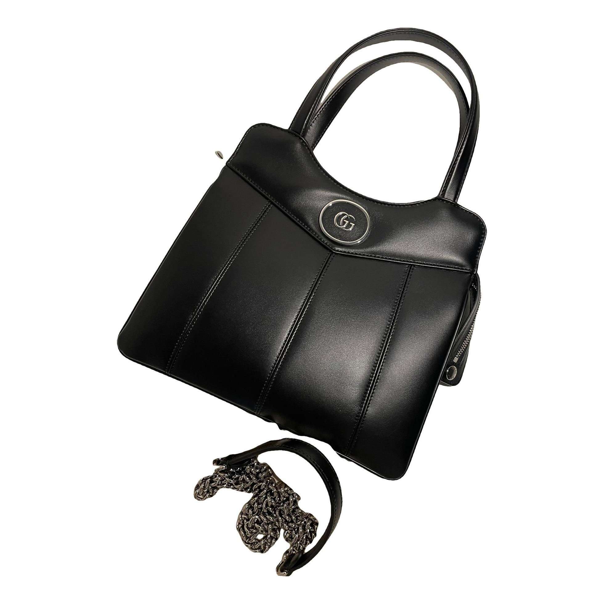 Leather handbag