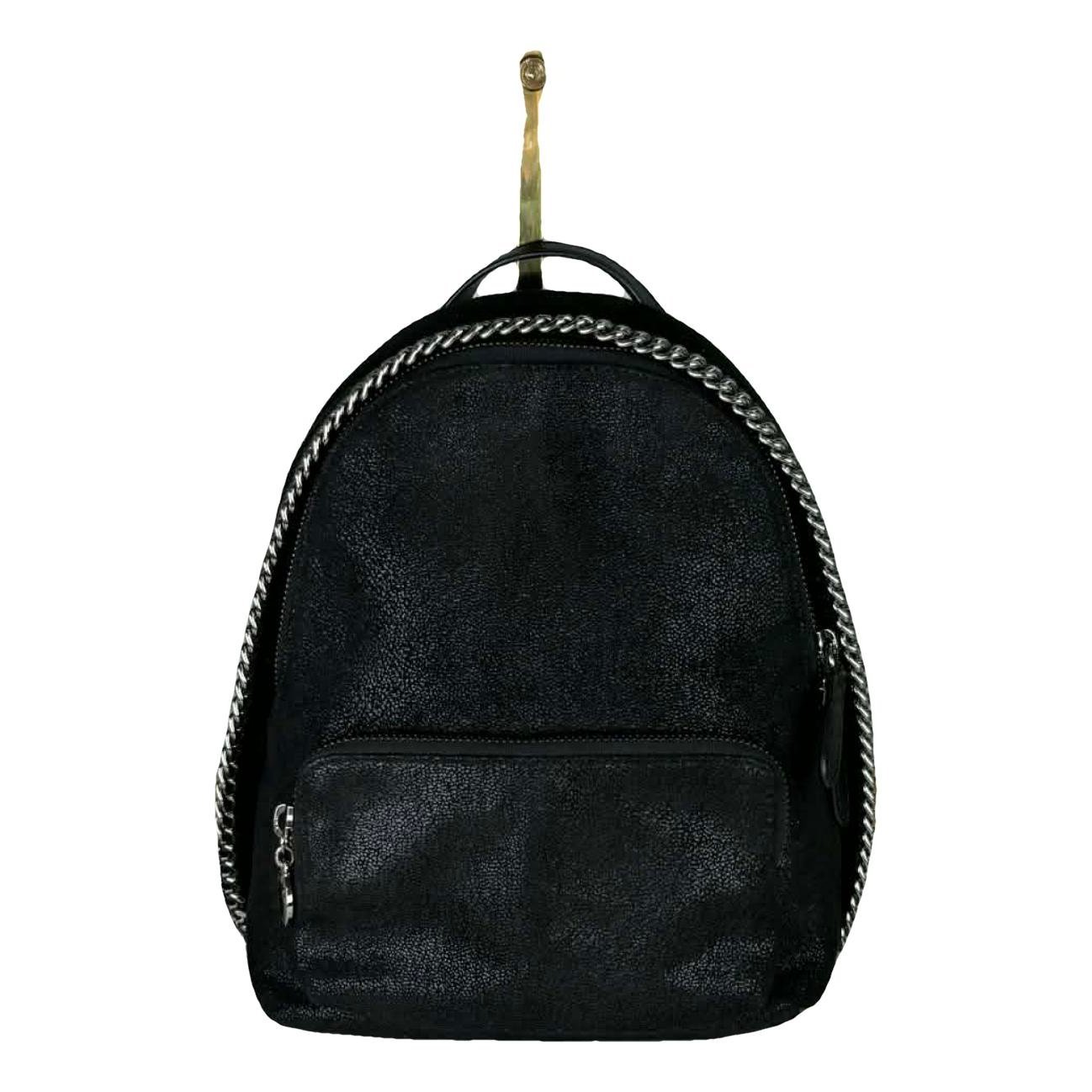 Vegan leather backpack