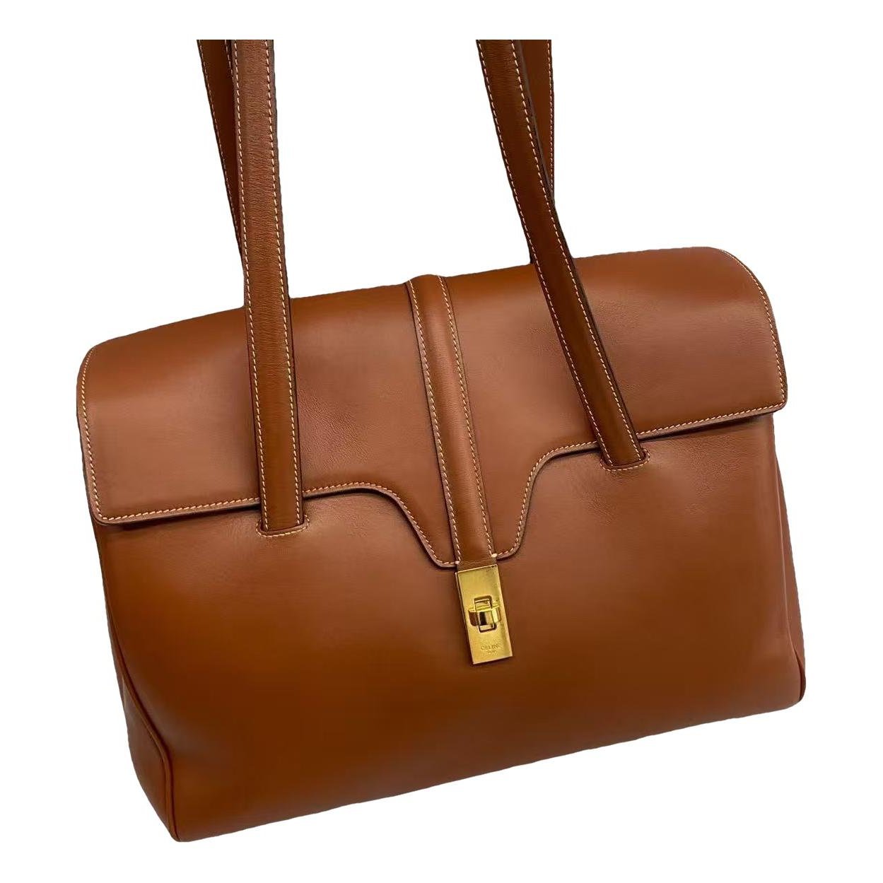 Sac 16 leather handbag
