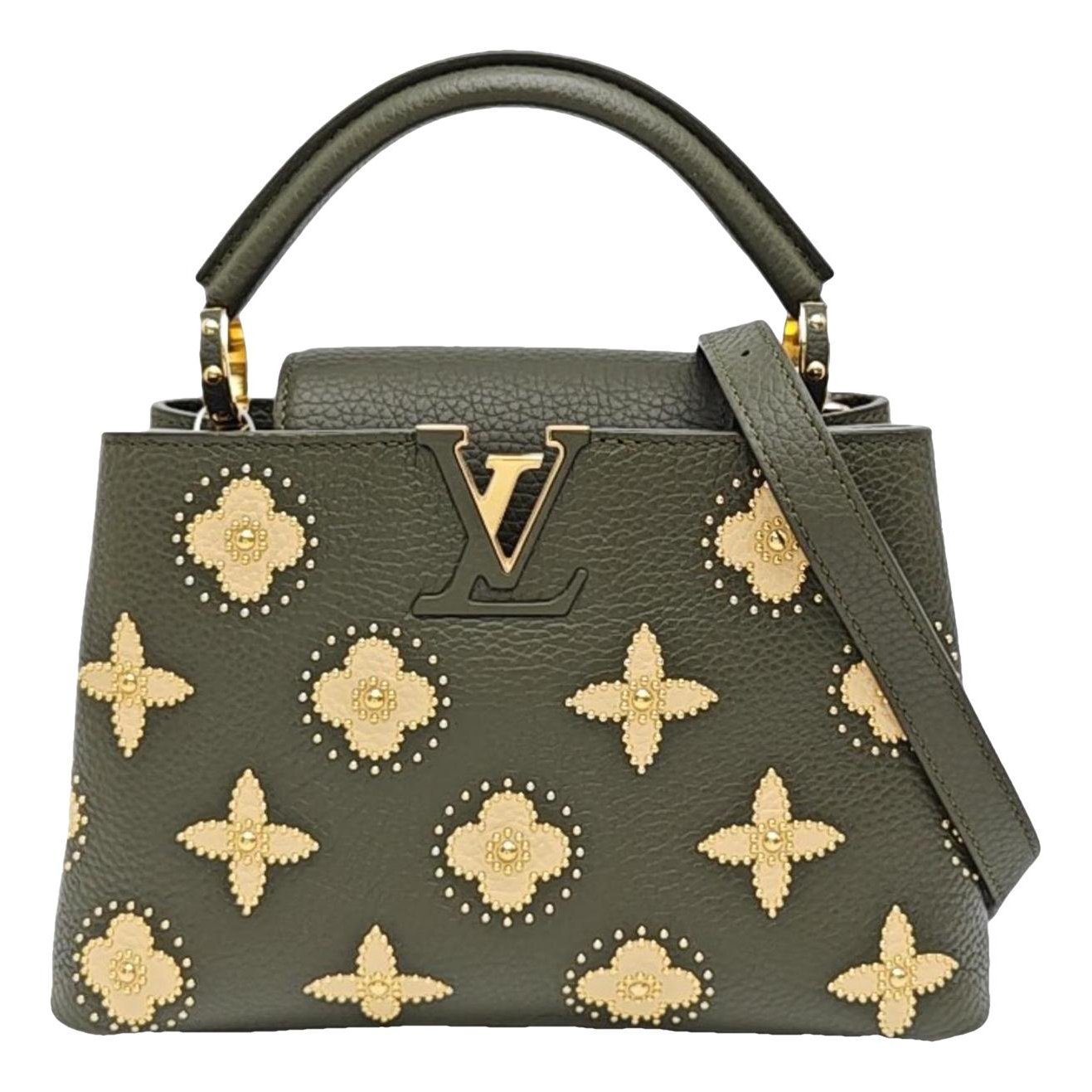 Capucines leather handbag