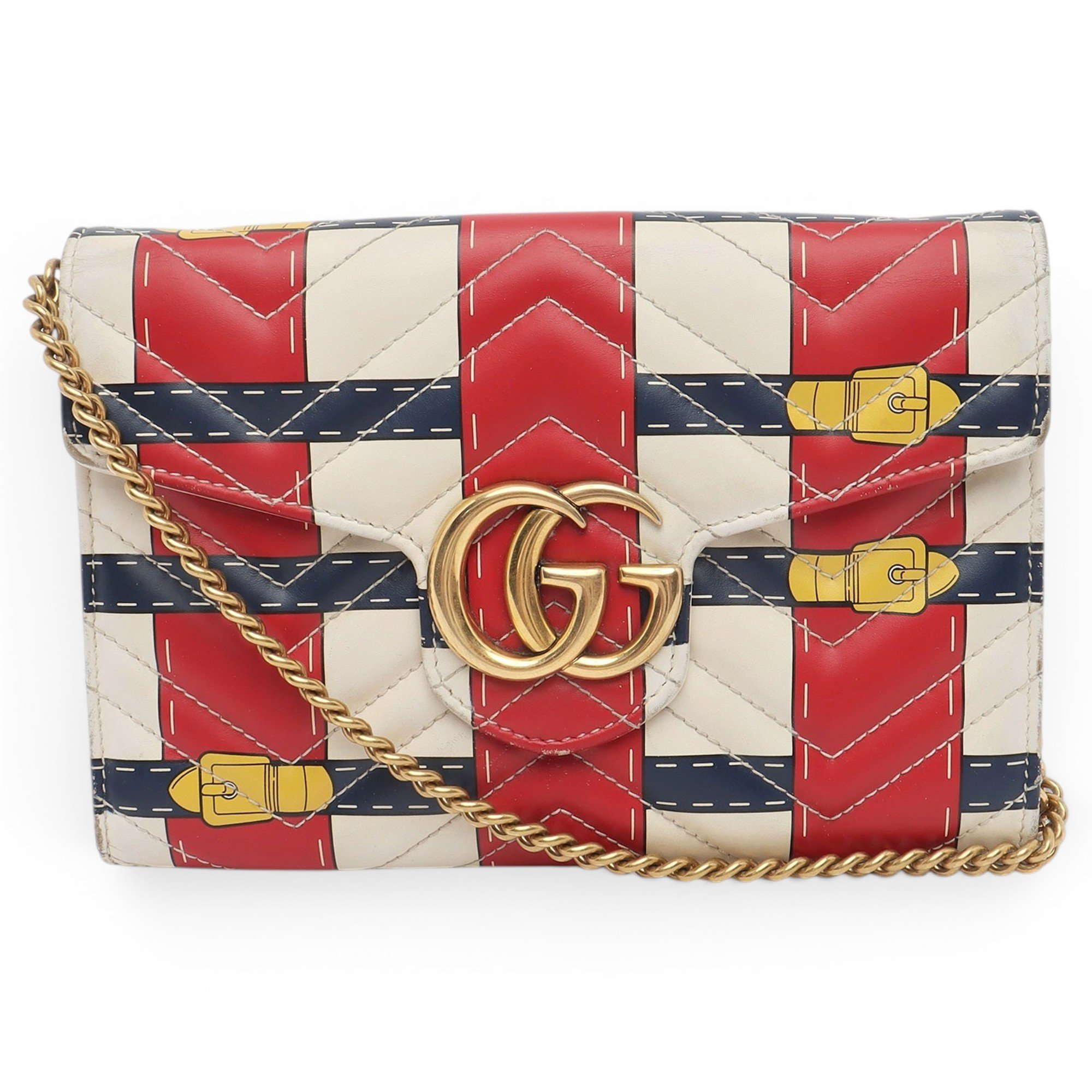 GG Marmont Chain leather handbag