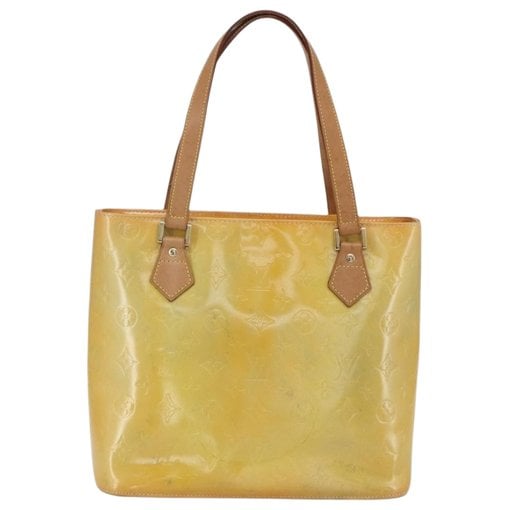 Houston patent leather handbag