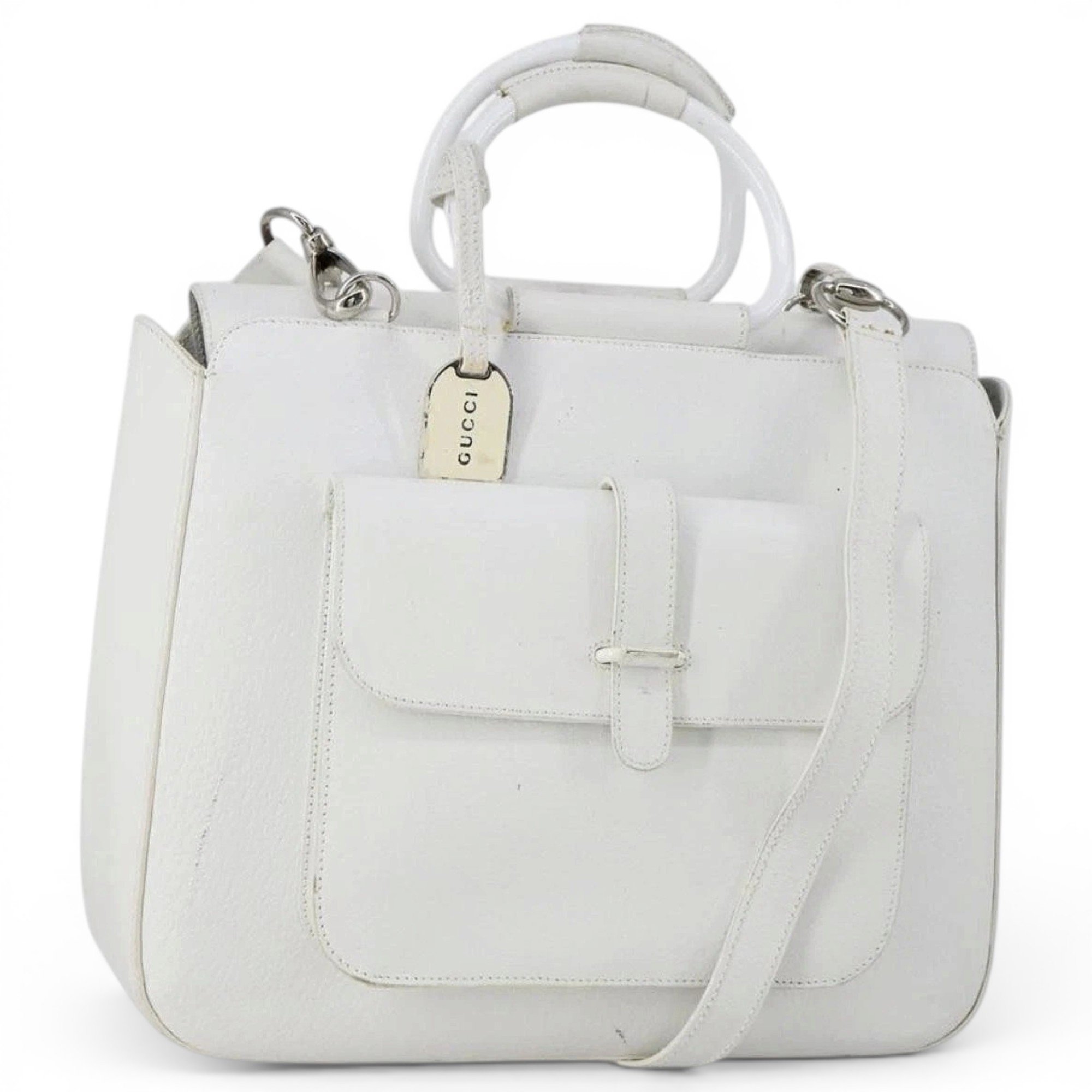 Leather handbag