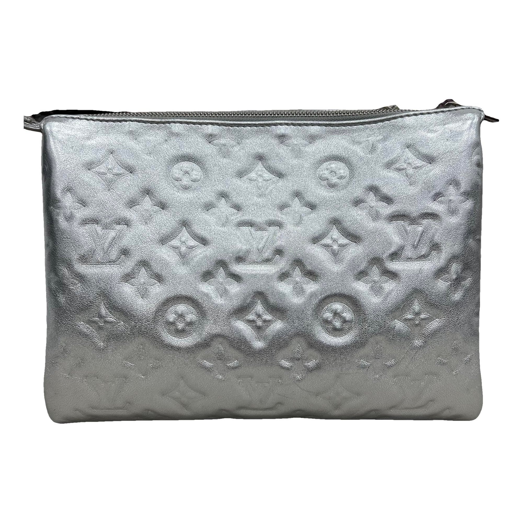 Coussin leather handbag