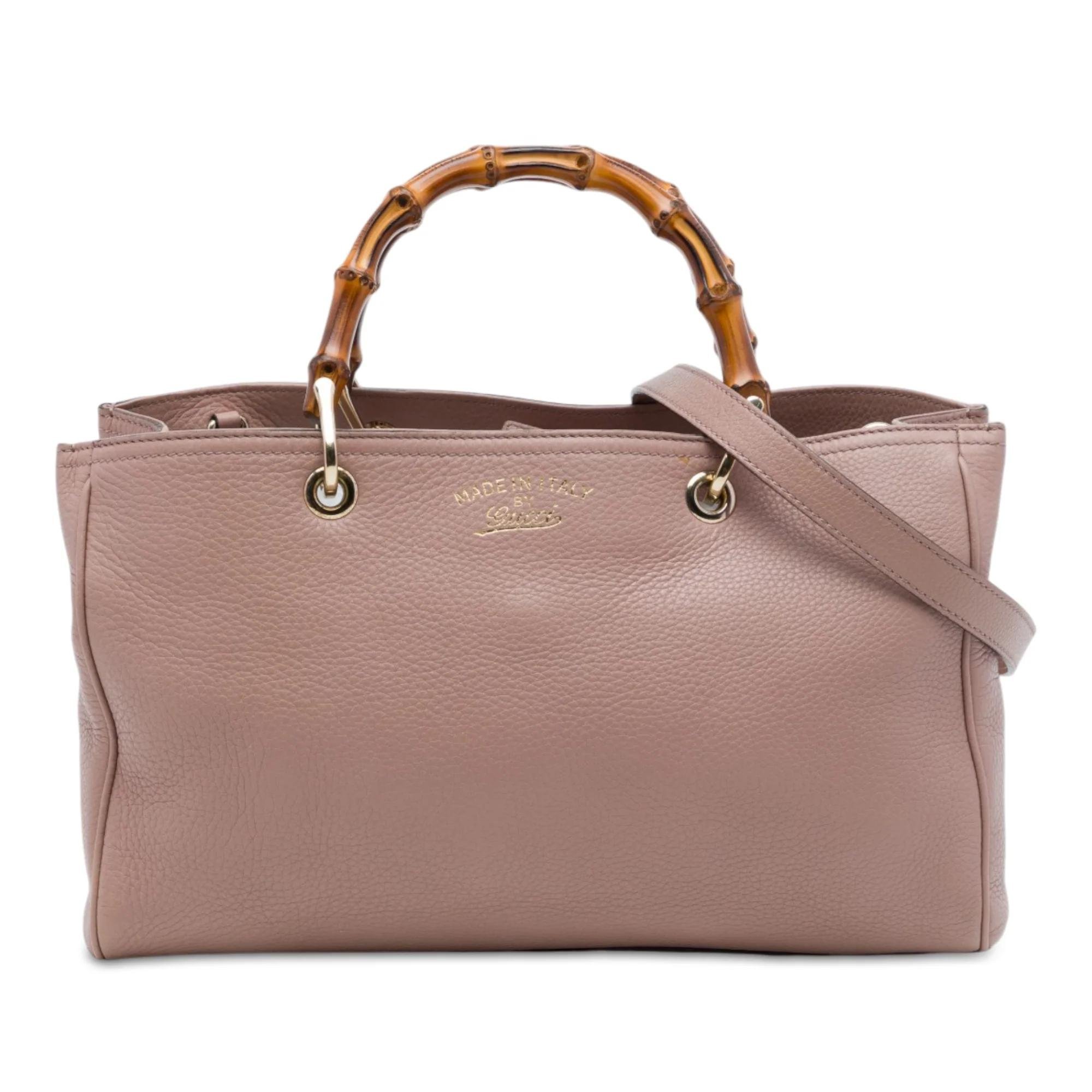 Bamboo Shopper pony-style calfskin handbag