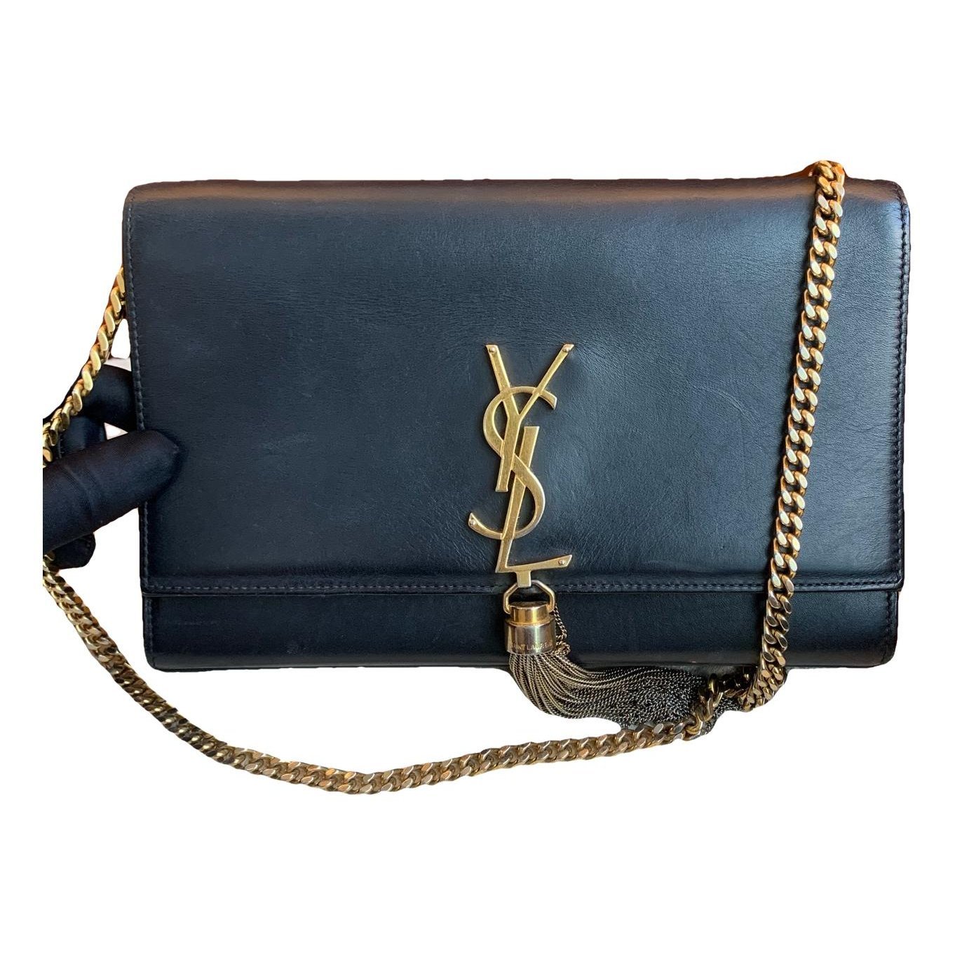 Envelope leather crossbody bag