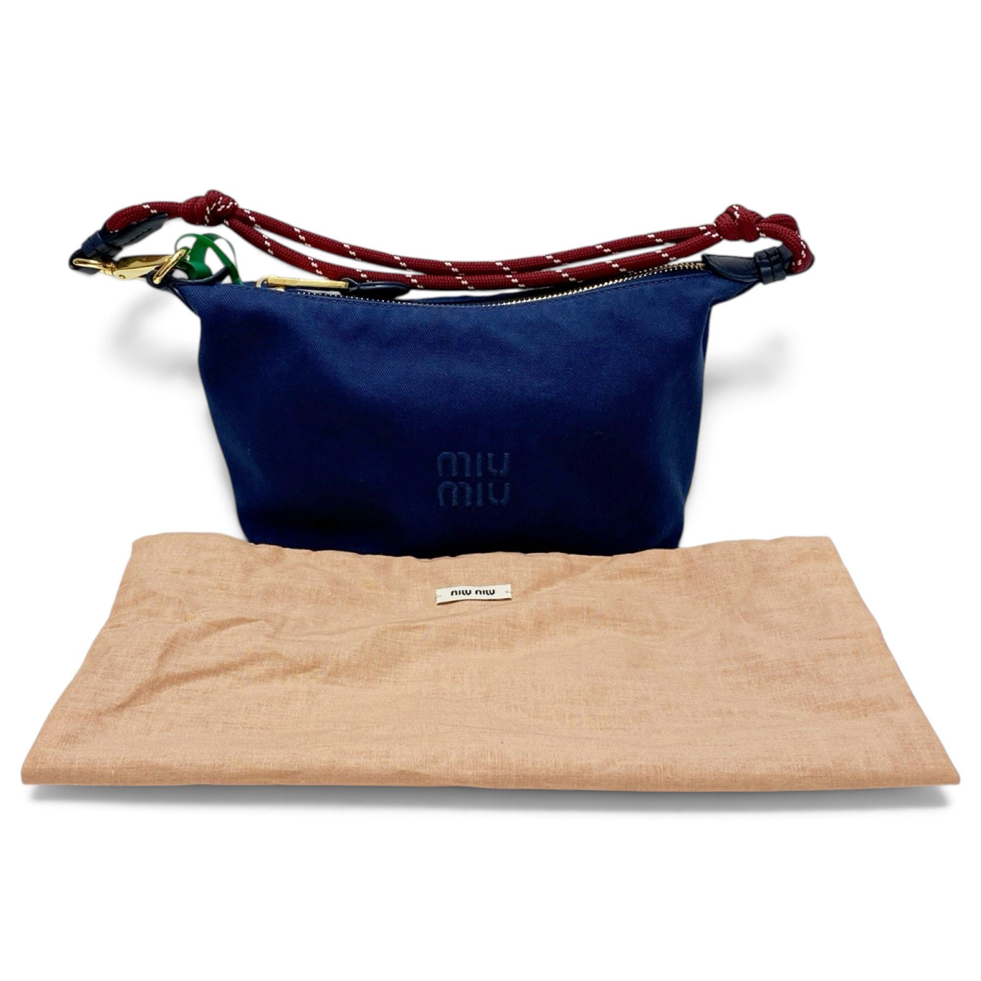 Miu Spirit cloth handbag