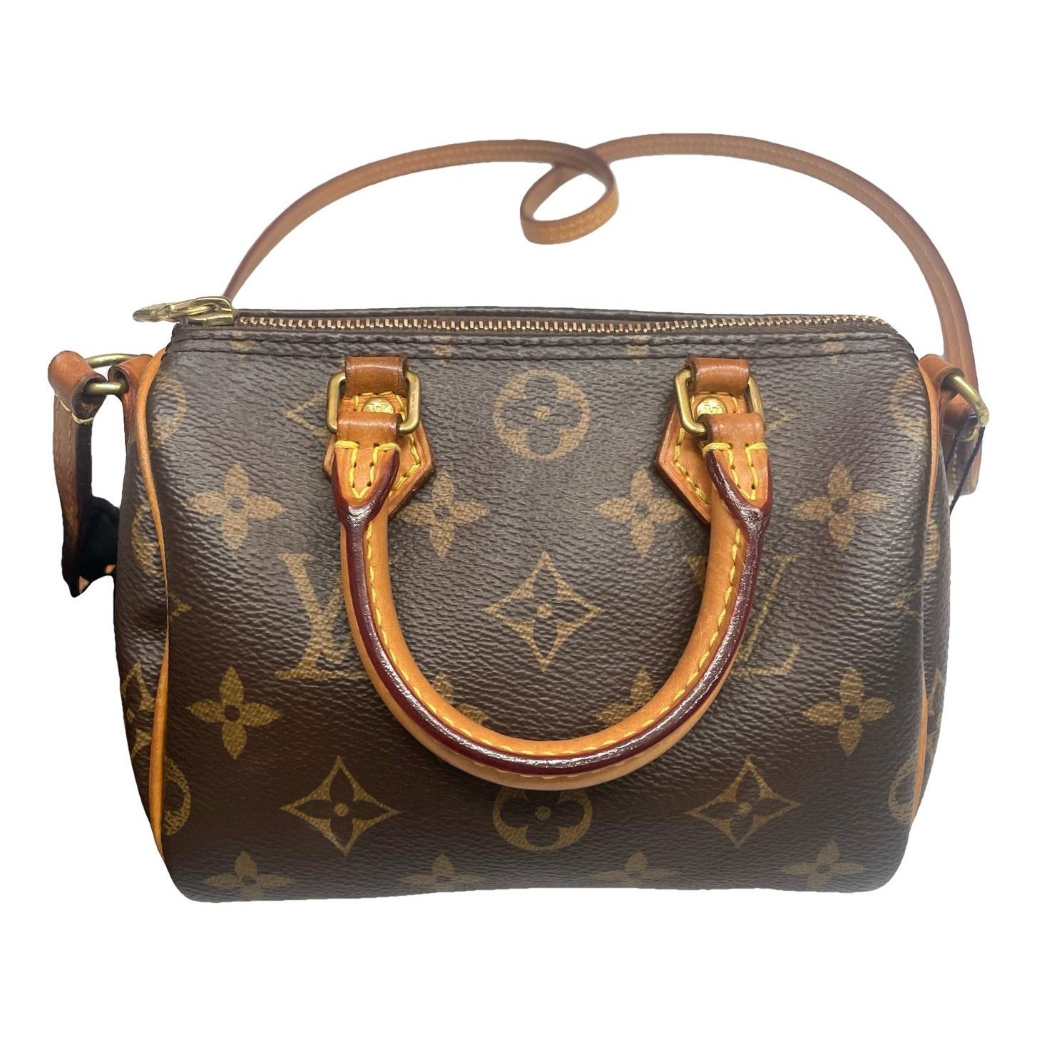 Nano Speedy / Mini HL leather handbag