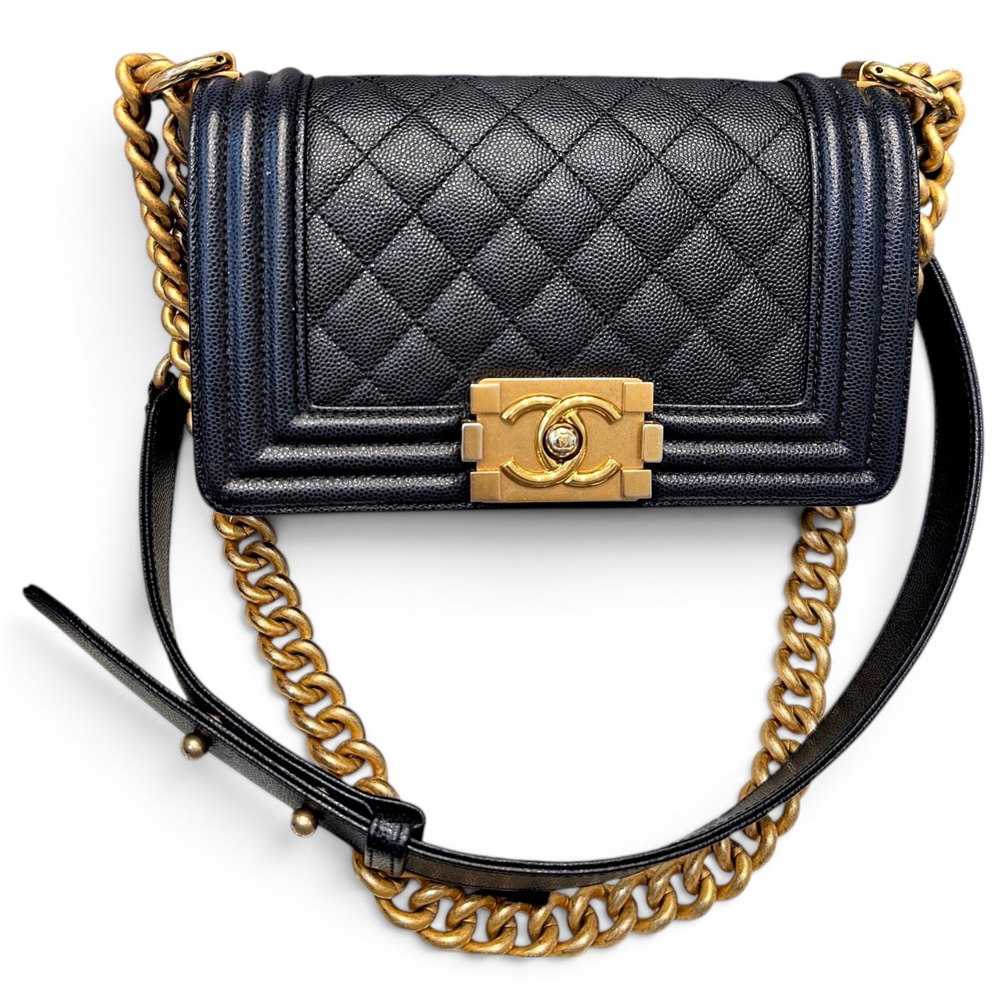 Boy leather handbag