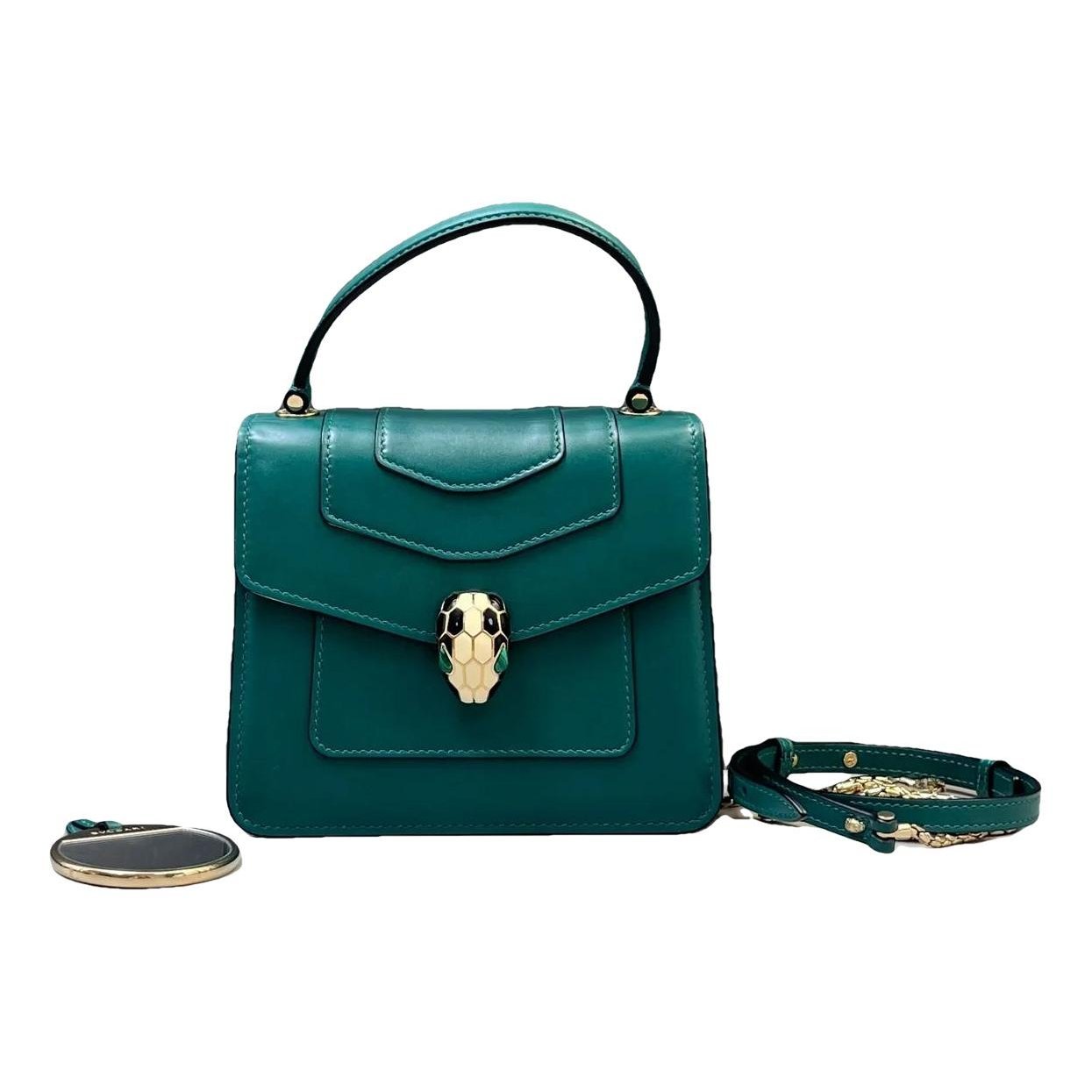Serpenti leather mini bag