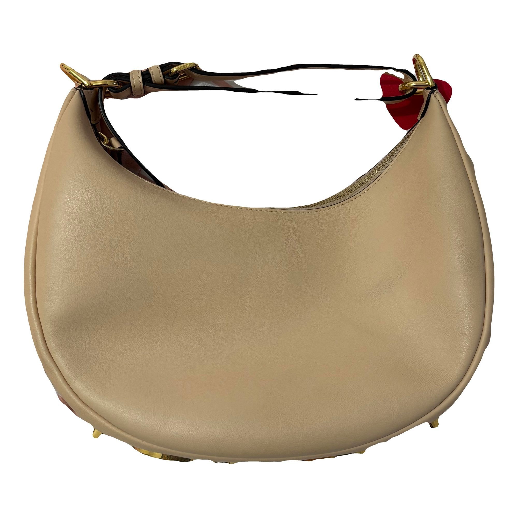 Fendigraphy leather handbag