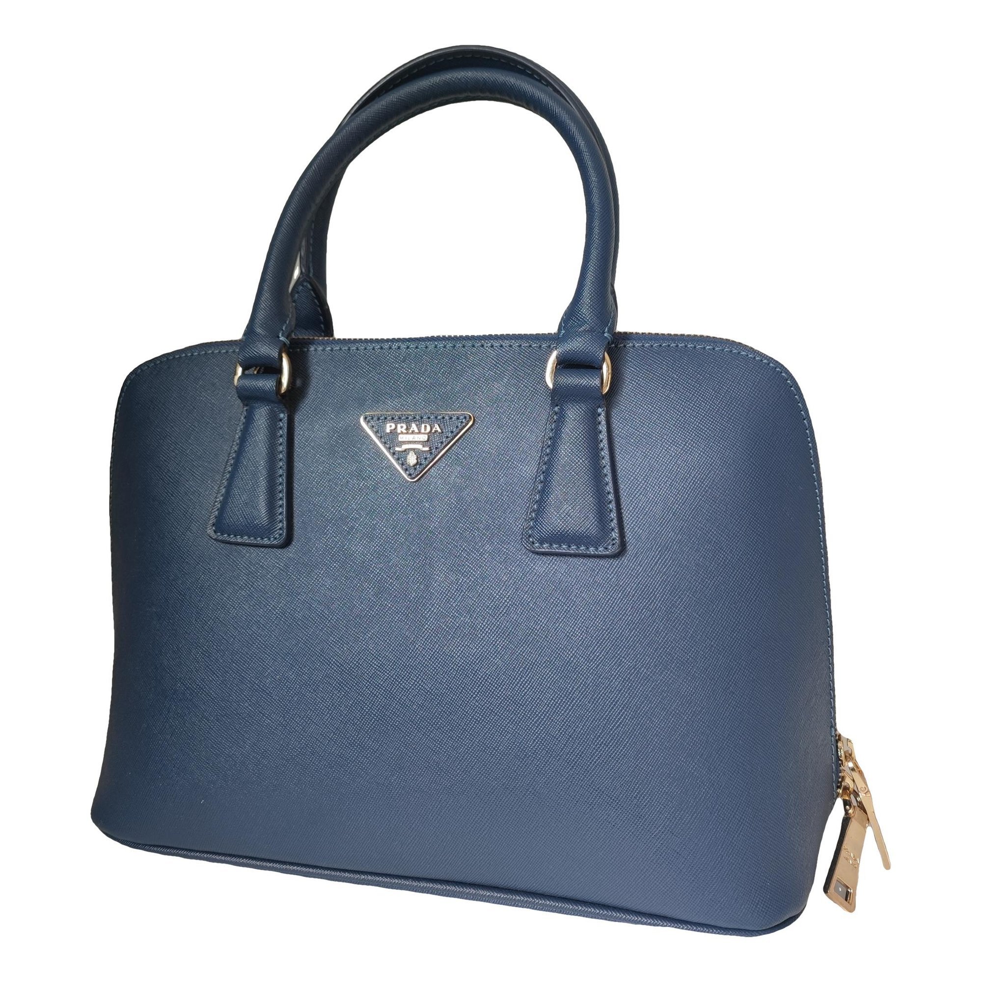 Promenade leather handbag