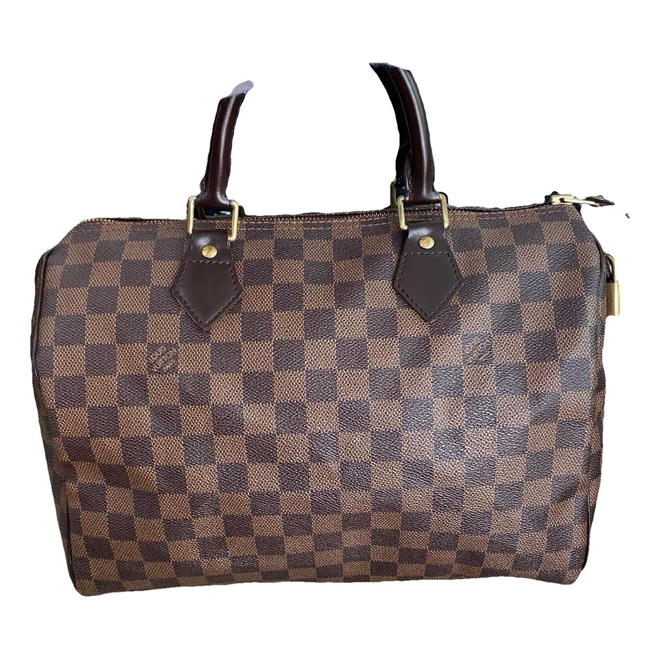 Speedy leather handbag