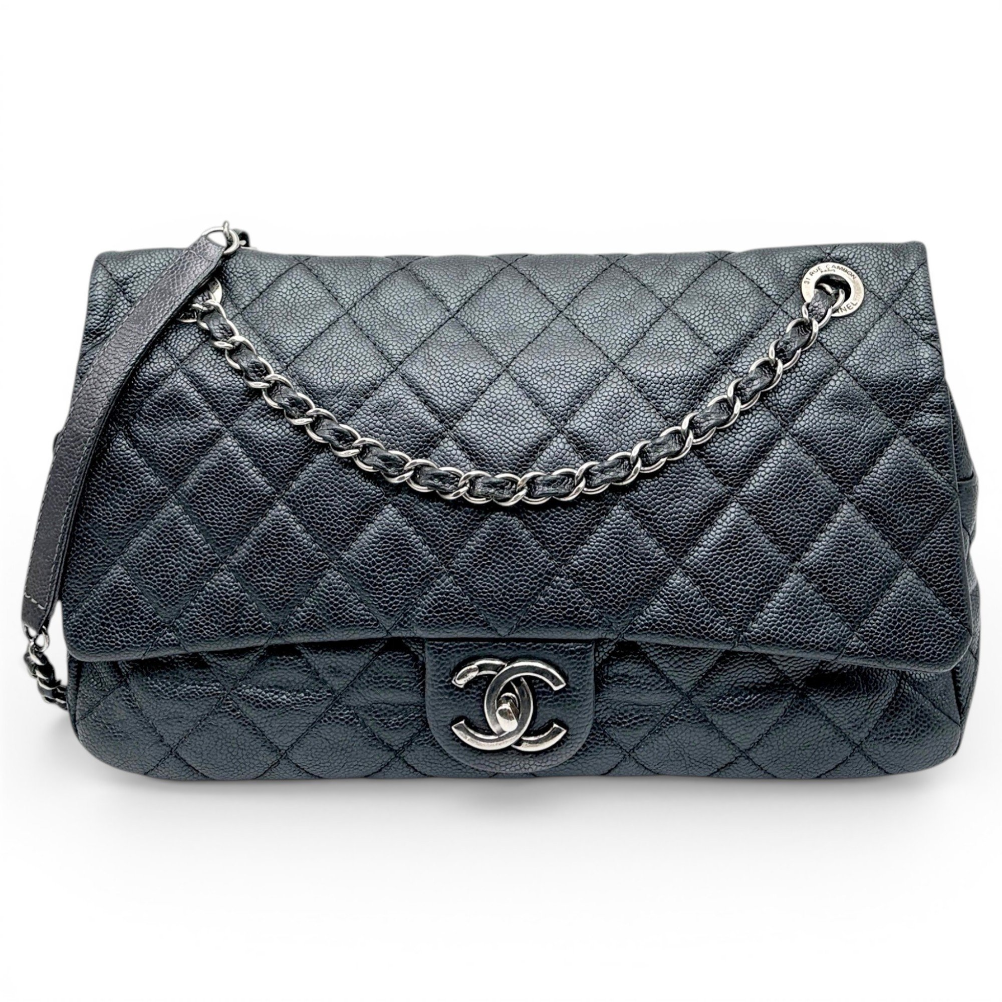 Pony-style calfskin handbag