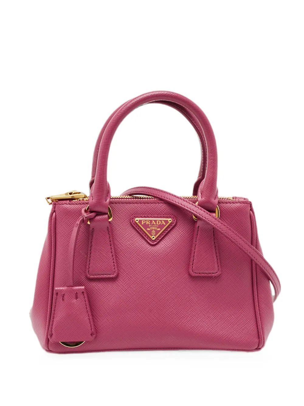 mini Prada Galleria Saffiano-leather tote bag
