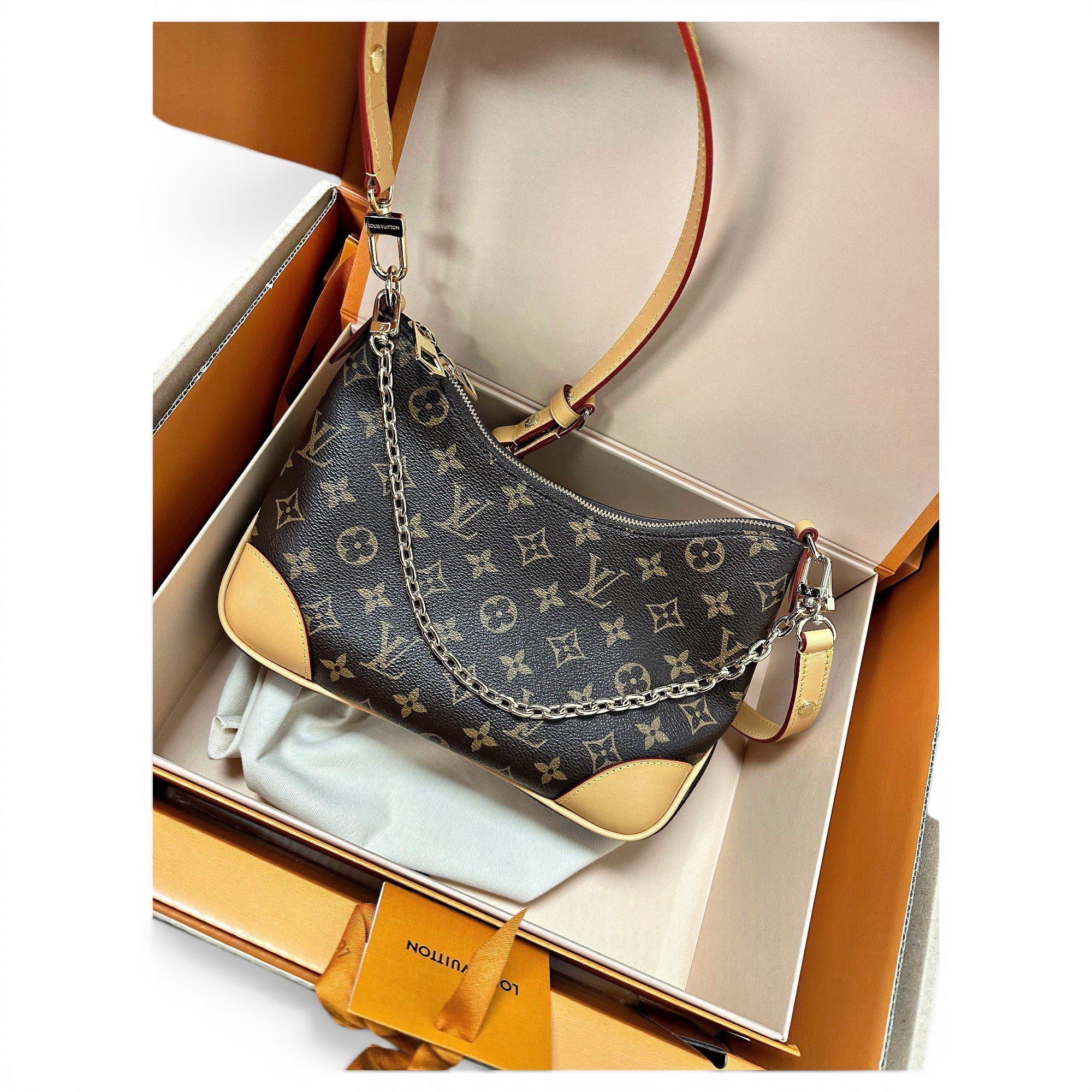 Boulogne leather handbag