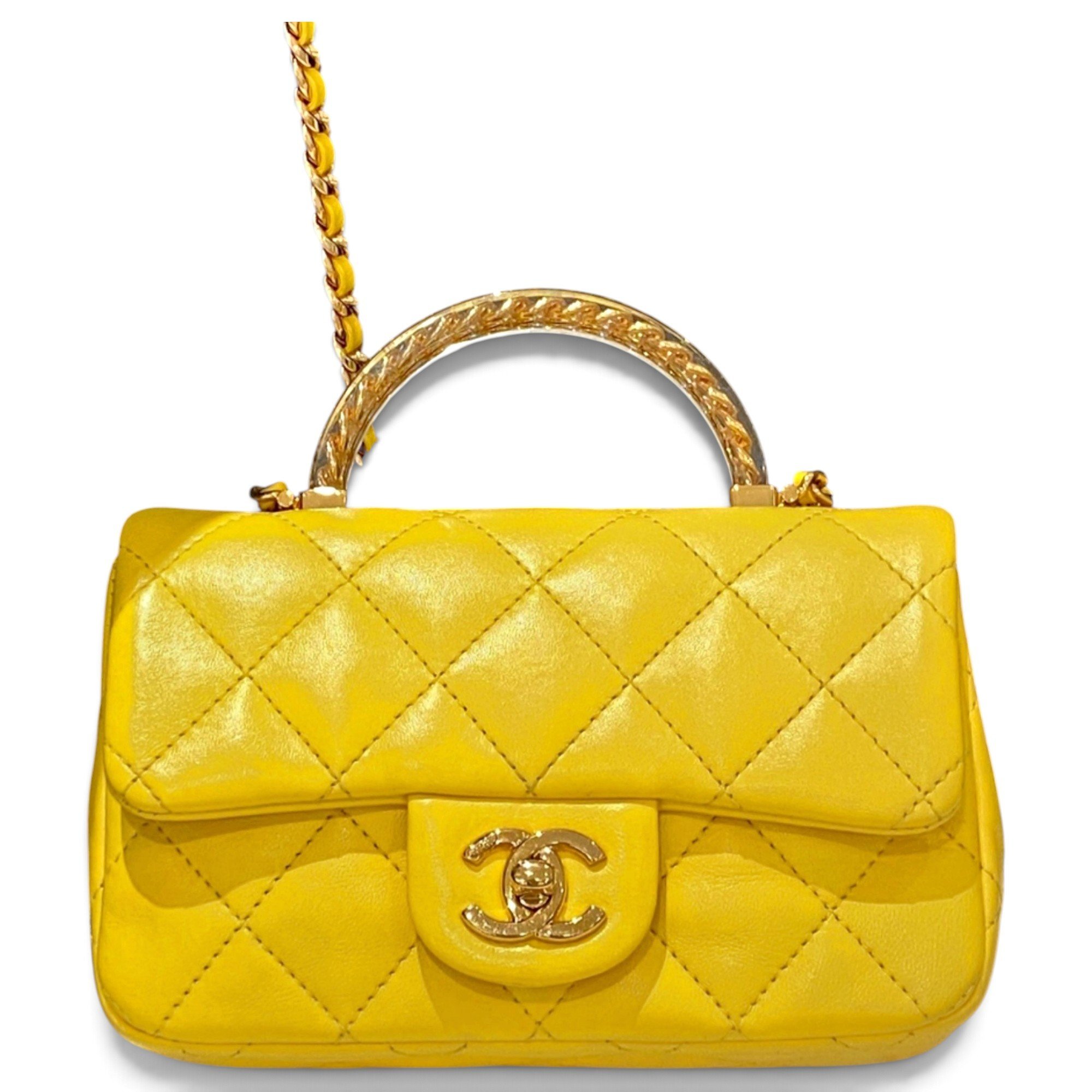 Timeless Classique Top Handle leather handbag