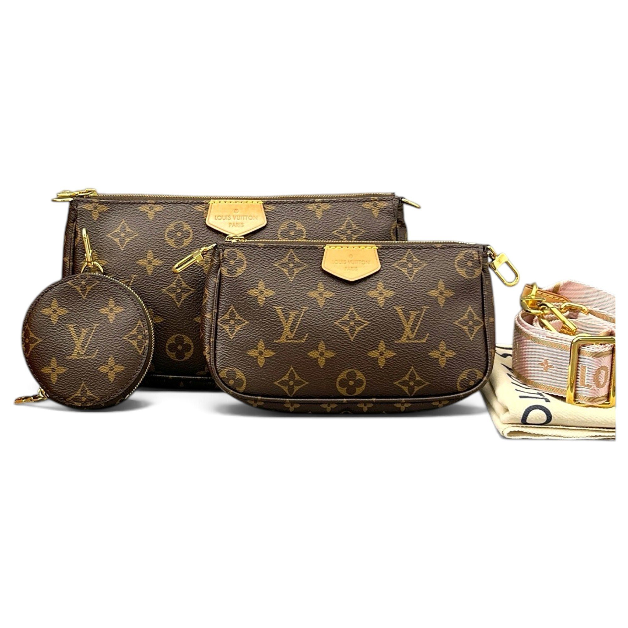 Multi Pochette Accessoires leather crossbody bag